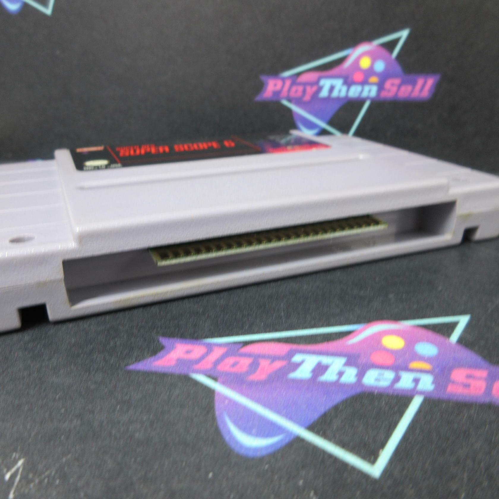 Super NES Super Scope 6 Super Nintendo SNES Cartridge Only Authentic / Tested - Good