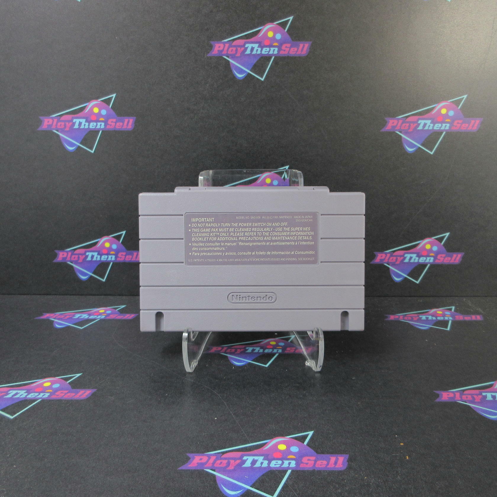 Super Mario Kart Super Nintendo SNES Cartridge + Manual Authentic / Tested - Good