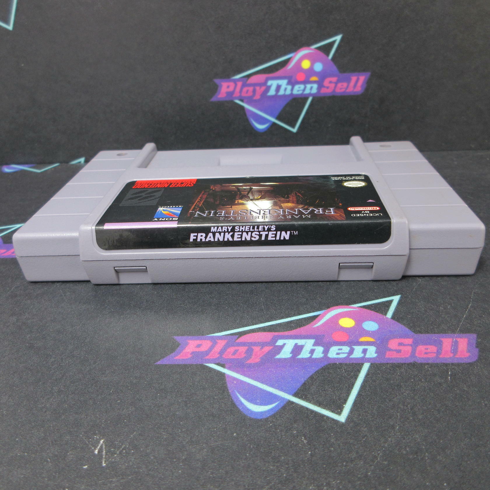 Mary Shelley's Frankenstein Super Nintendo SNES Cartridge Only Authentic/ Tested - Good