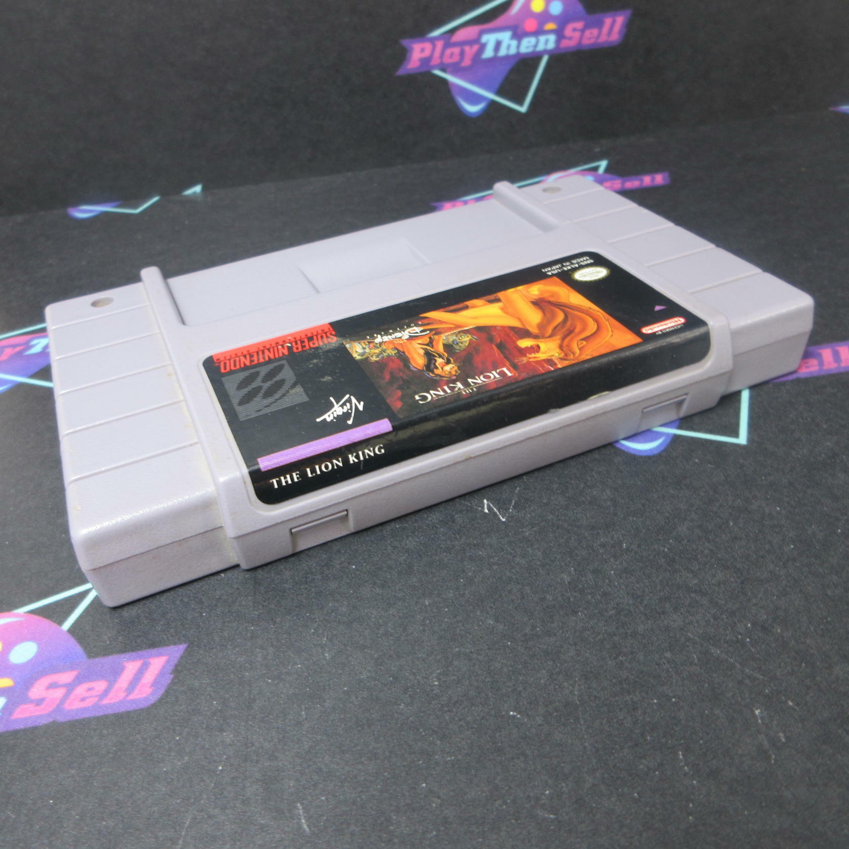 The Lion King Super Nintendo SNES Cartridge Only Authentic / Tested - Good