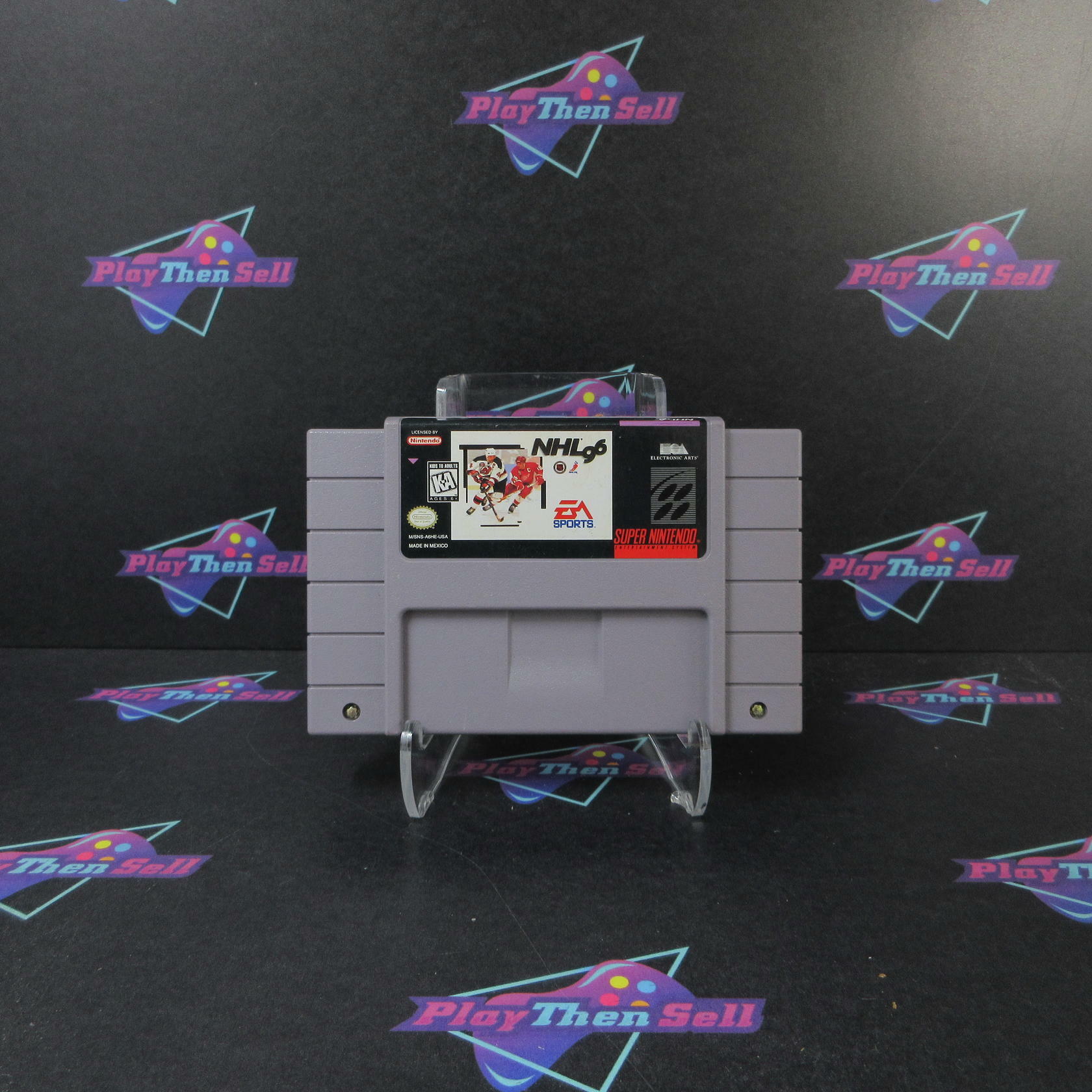 NHL 96 -Super Nintendo SNES Cartridge Only Authentic / Tested - Good