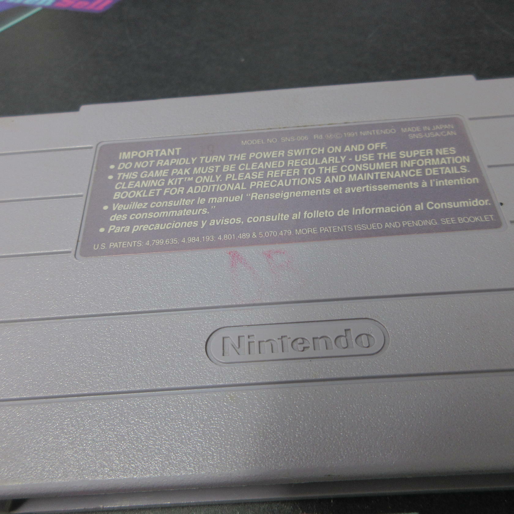 Super Battletank War in the Gulf Super Nintendo SNES Cartridge Only AD Authentic - Good
