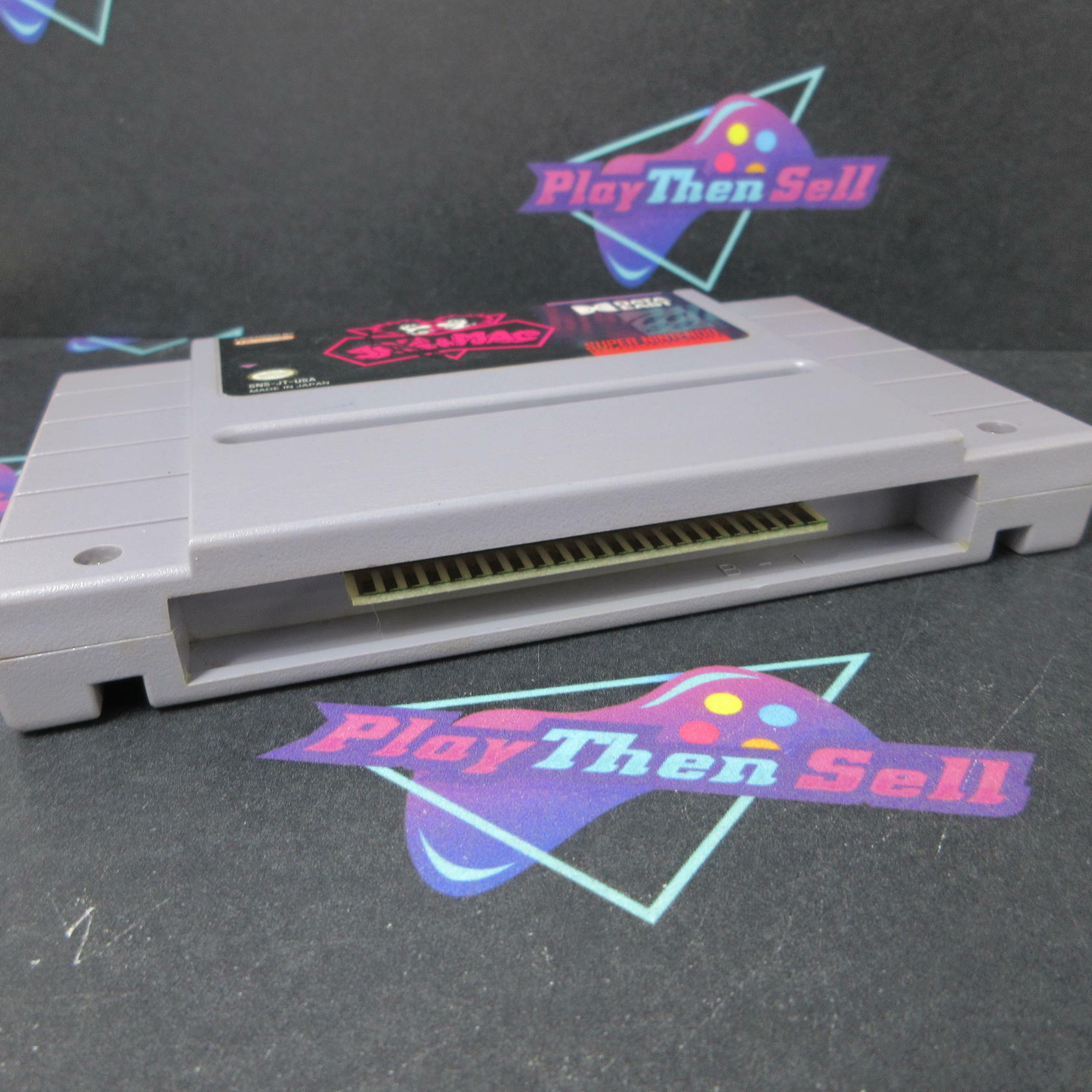 Joe & Mac Super Nintendo SNES Cartridge Only AD Authentic / Tested - Good