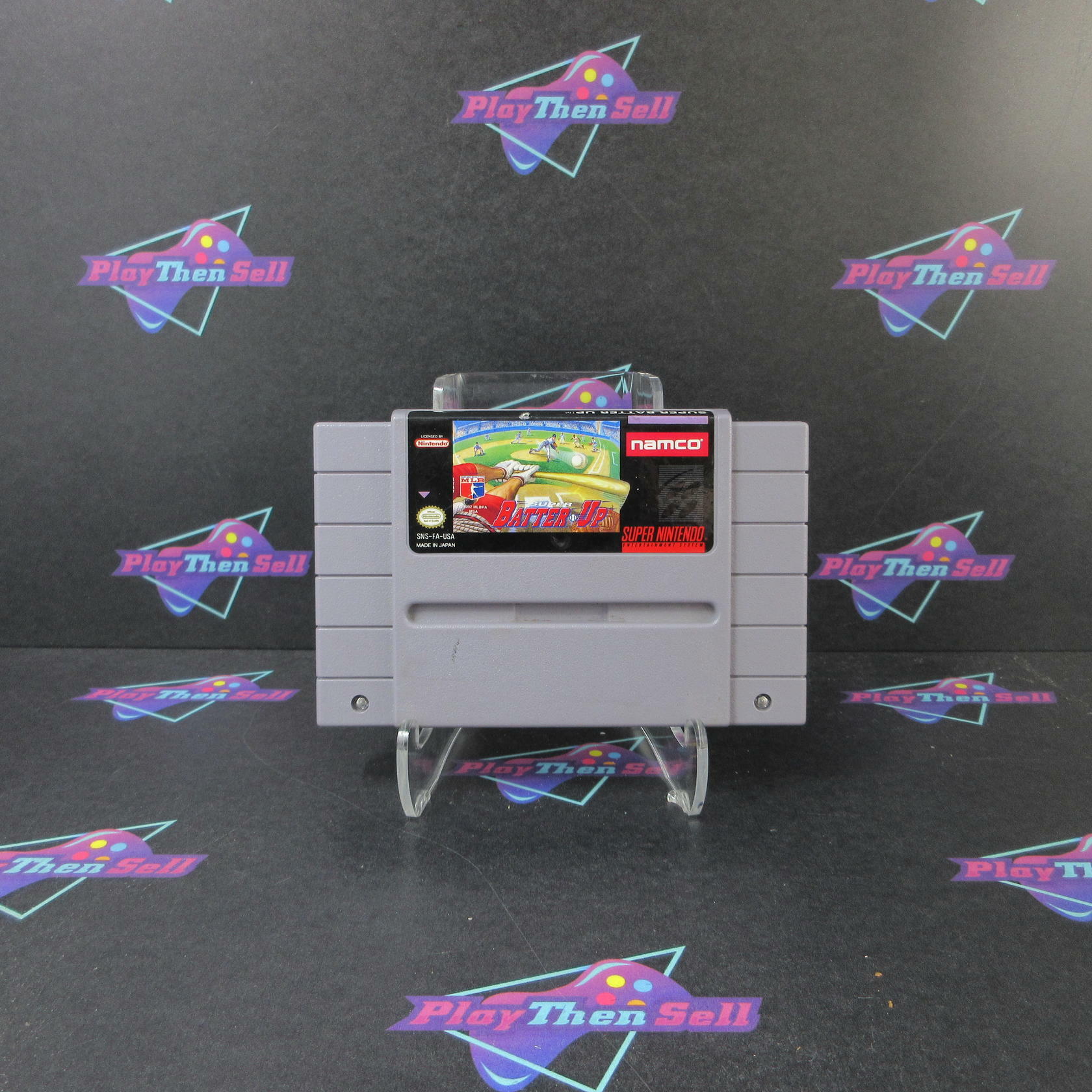 Super Batter Up Super Nintendo SNES Cartridge Only AD Authentic / Tested - Good