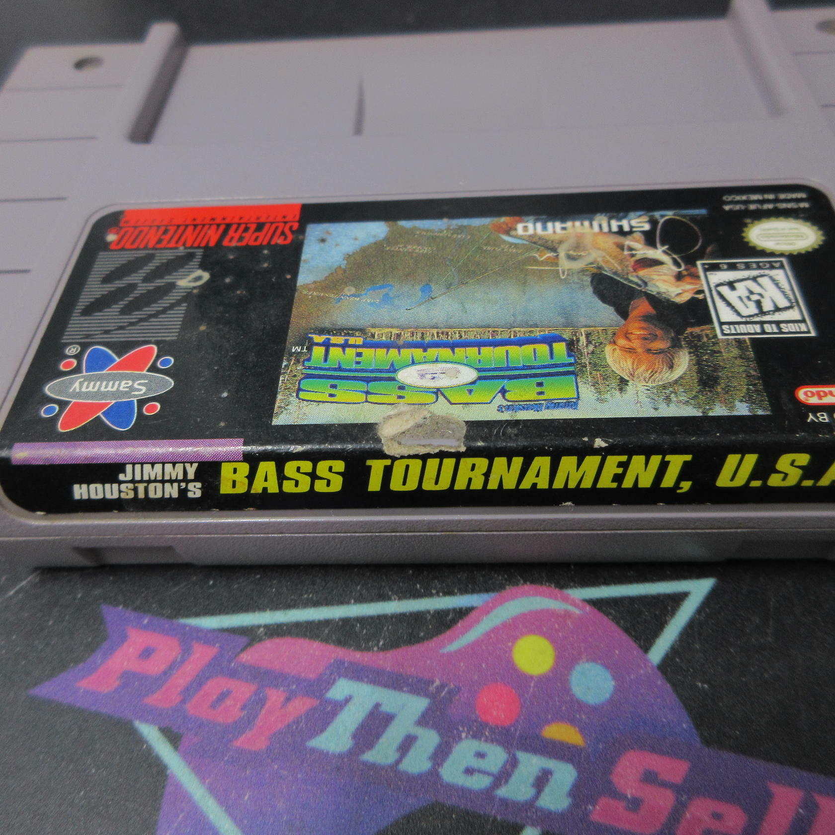 Bass Tournament USA Super Nintendo SNES Cartridge Only AD Authentic / Tested - Good