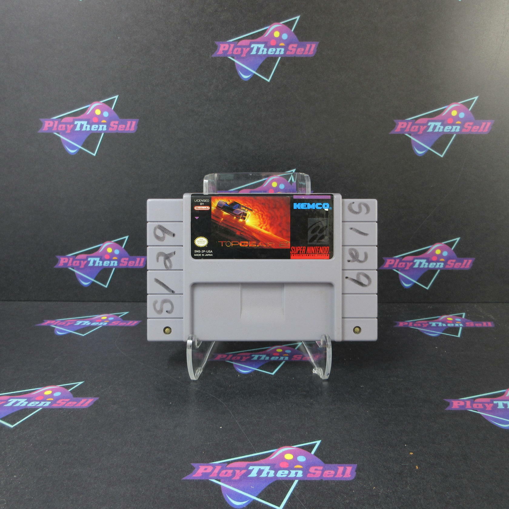 Top Gear 2 Super Nintendo SNES Cartridge Only AD Authentic / Tested - Good