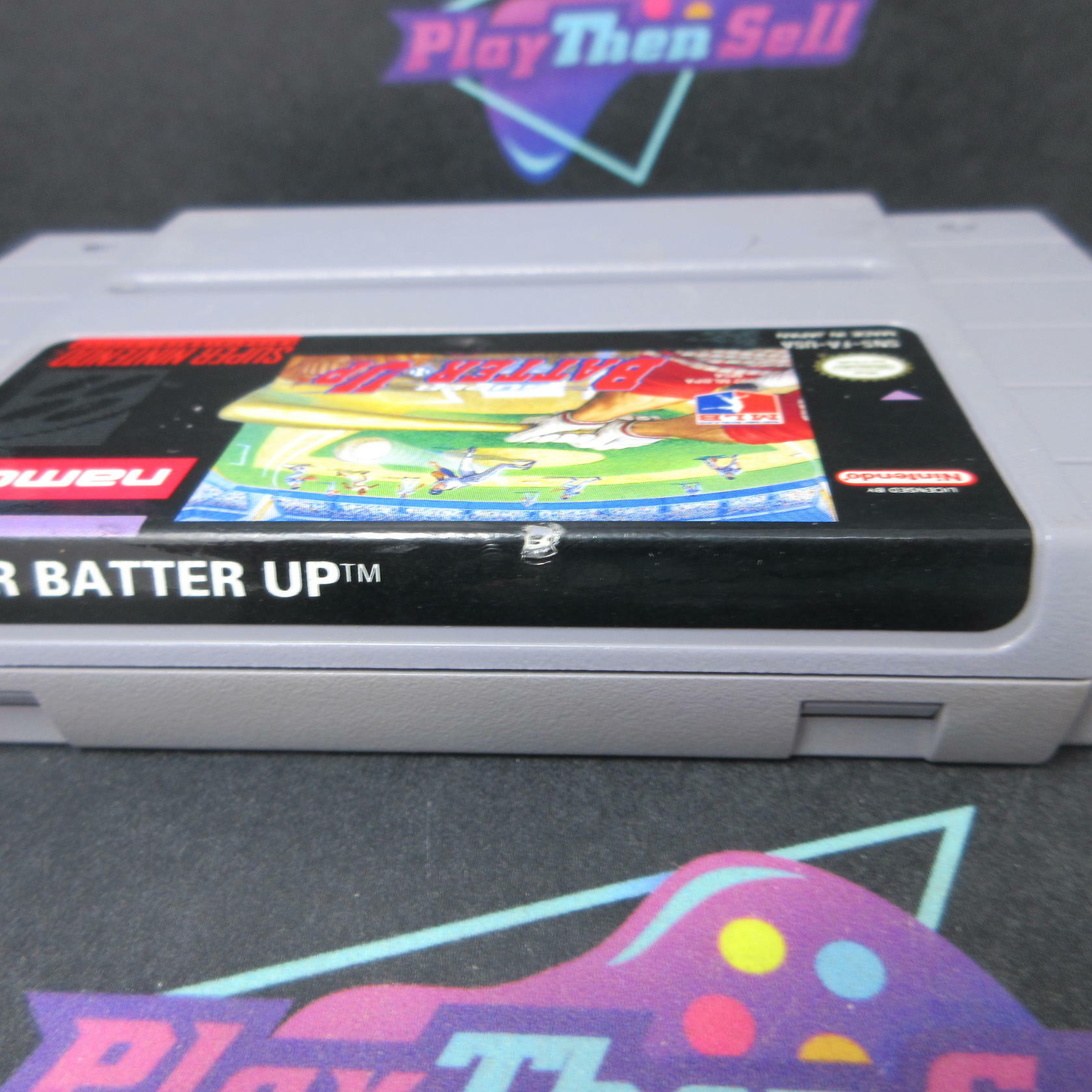 Super Batter Up Super Nintendo SNES Cartridge Only AD Authentic / Tested - Good
