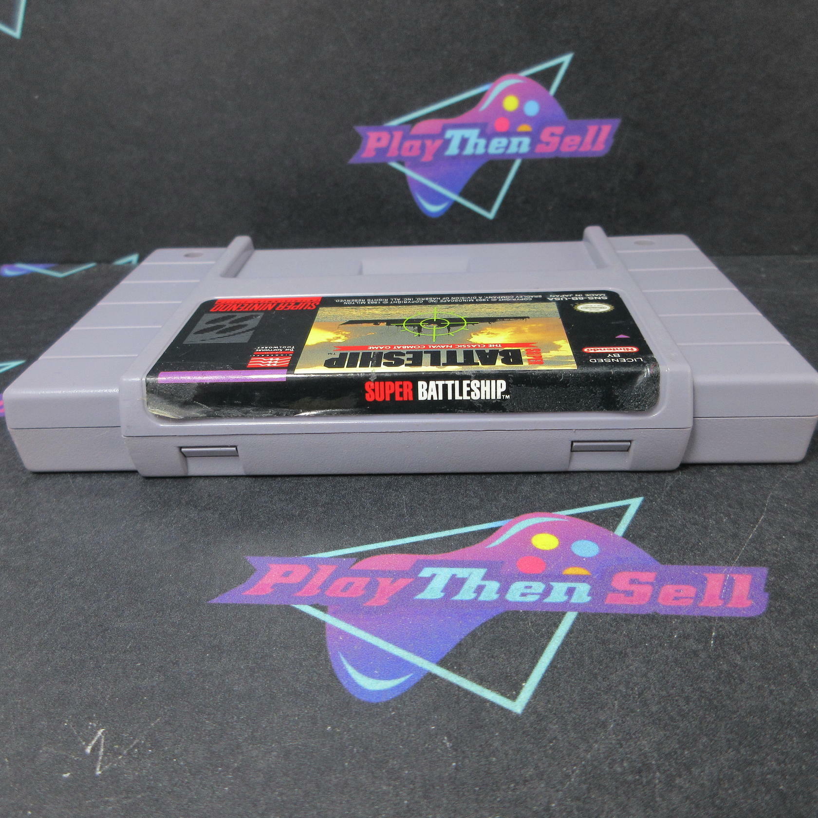 Super Battleship Super Nintendo SNES Cartridge Only AD Authentic / Tested - Good