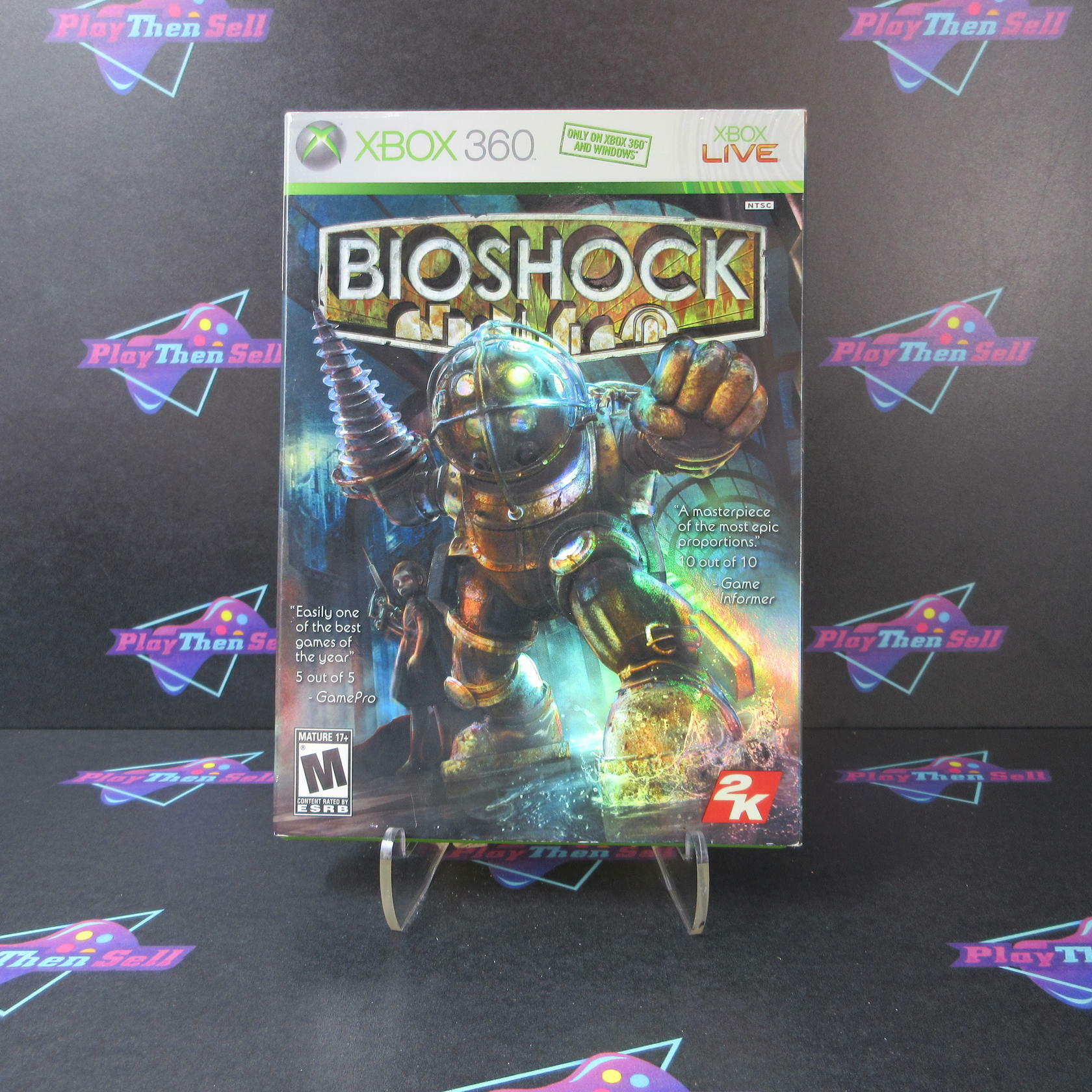 Bioshock Xbox 360 + Sleeve - Like New