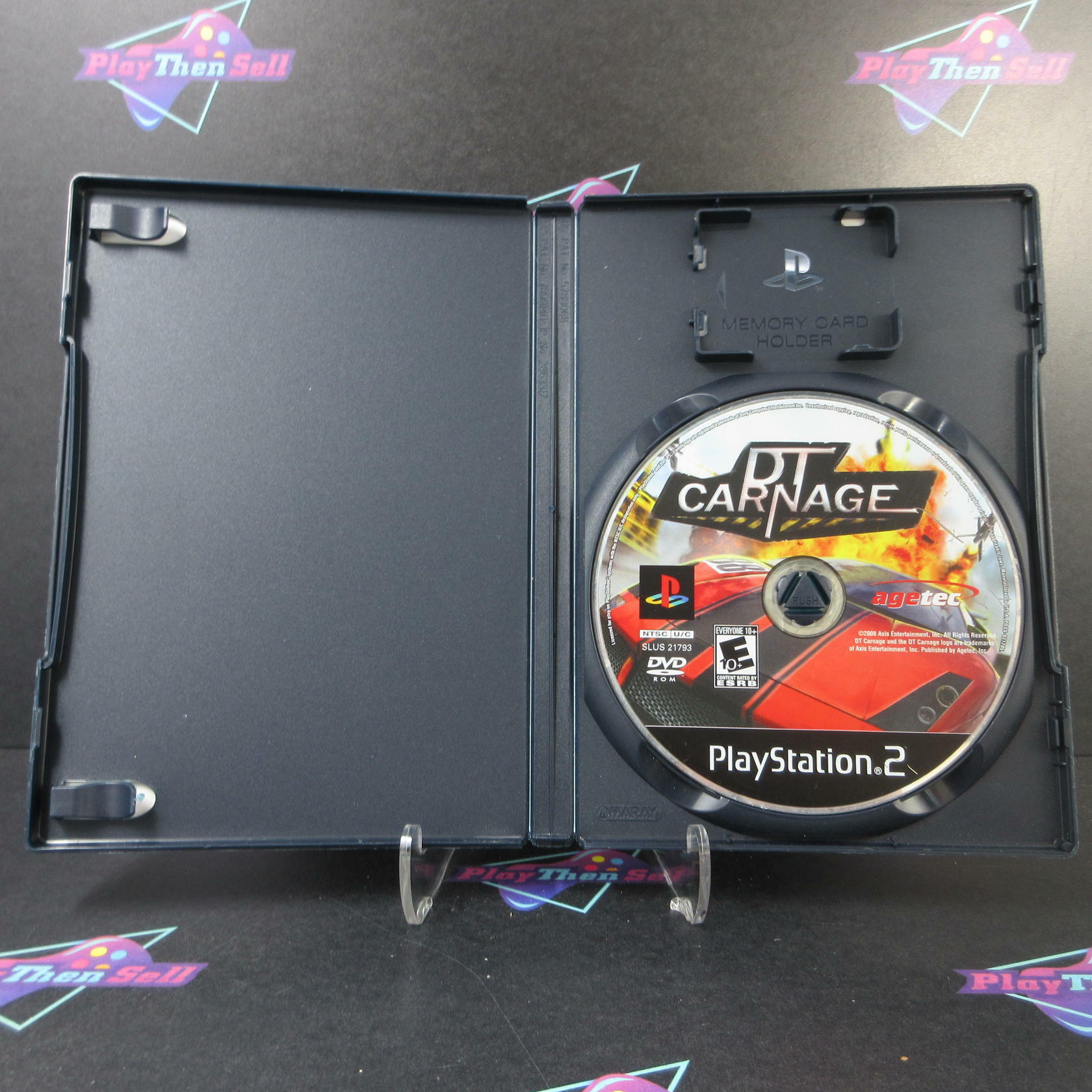 DT Carnage PS2 PlayStation 2 AD/DD/NM - Good
