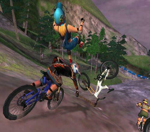 Downhill Domination PS2 PlayStation 2 AD/MD Complete CIB - Good