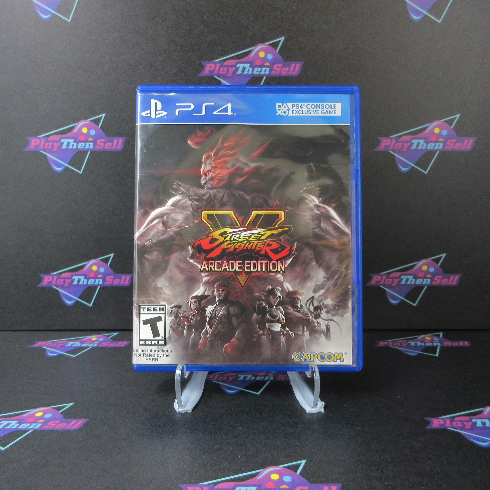 Street Fighter V Arcade Edition PS4 PlayStation 4 - Like New