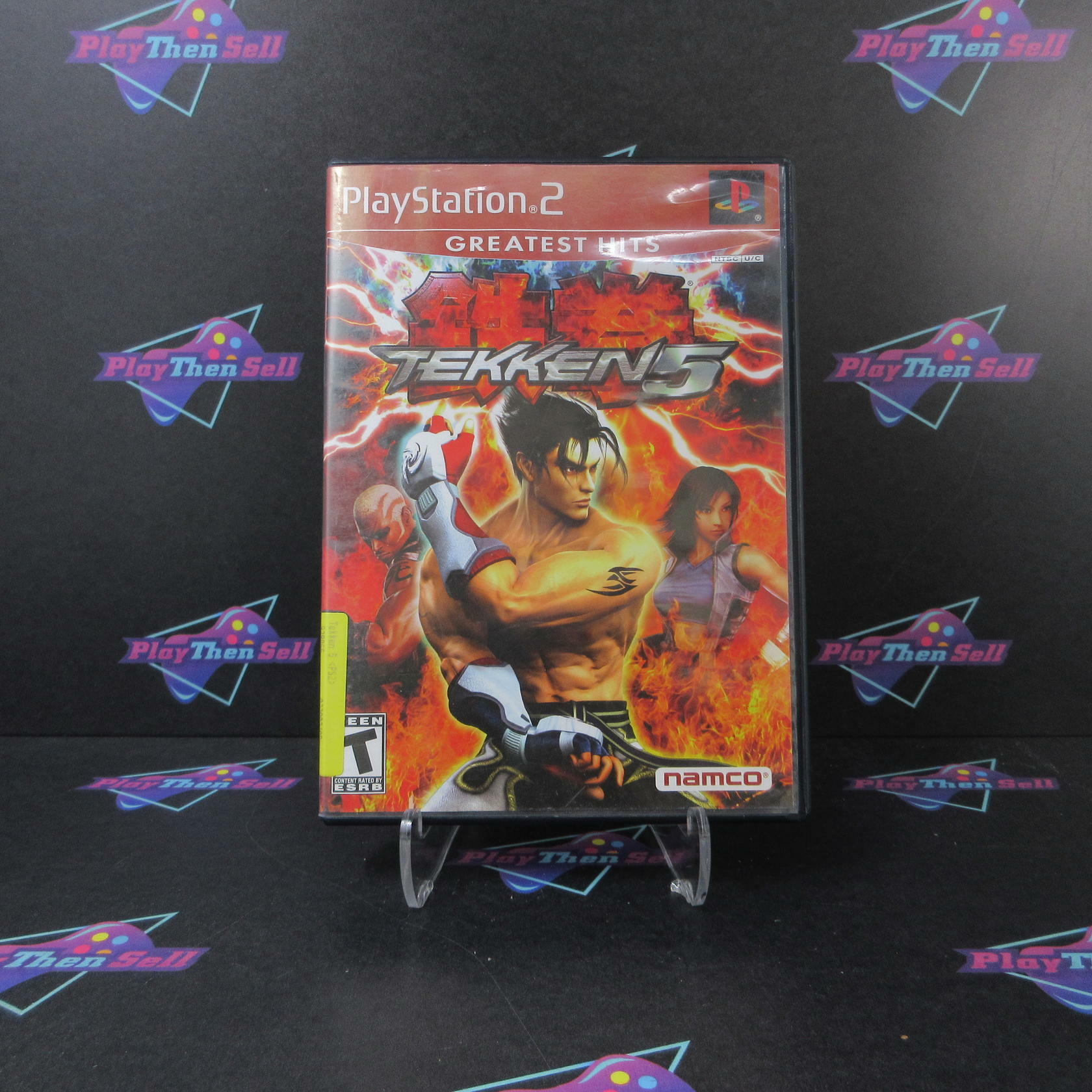 Tekken 5 PS2 PlayStation 2 Greatest Hits AD/NM - Good