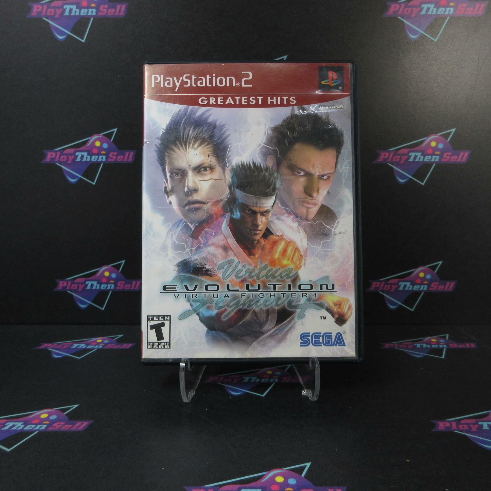 Virtua Fighter 4 Evolution PlayStation 2 Greatest Hits AD/NM - Very Good