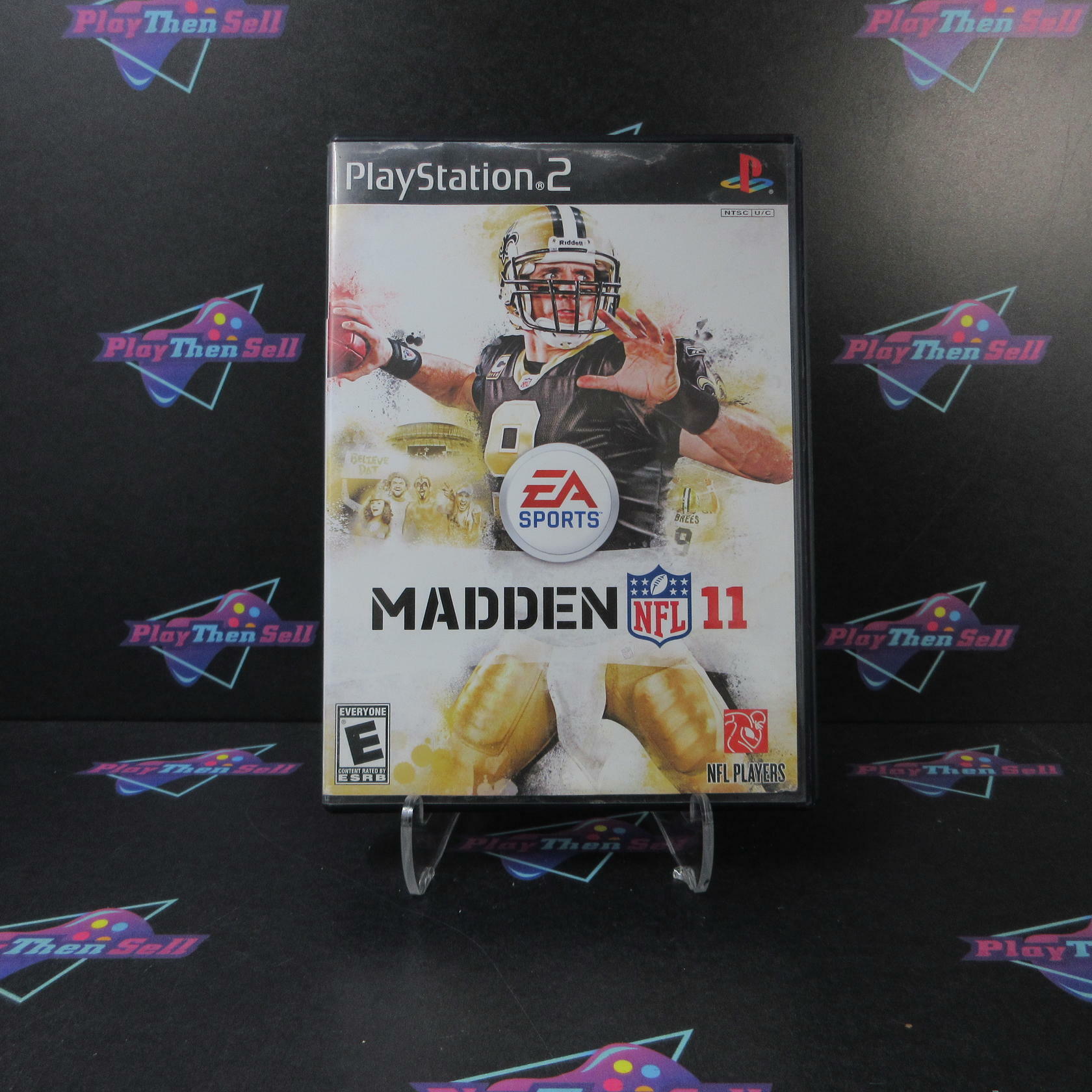 Madden NFL 11 PS2 PlayStation 2 AD Complete CIB - Very Good