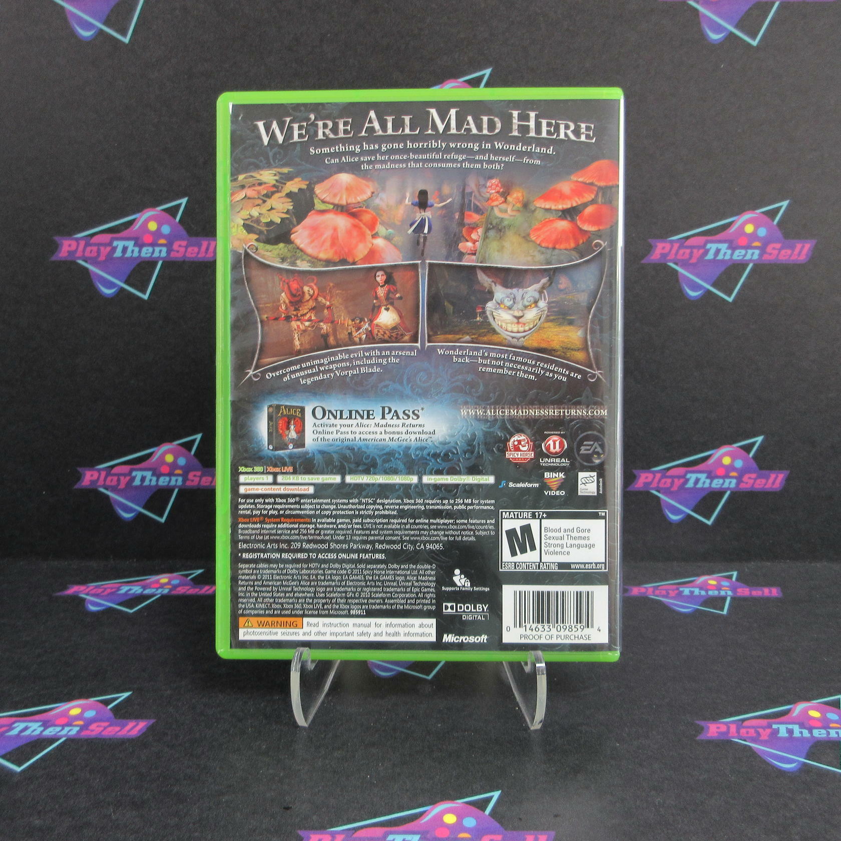 Alice Madness Returns Xbox 360 - Like New