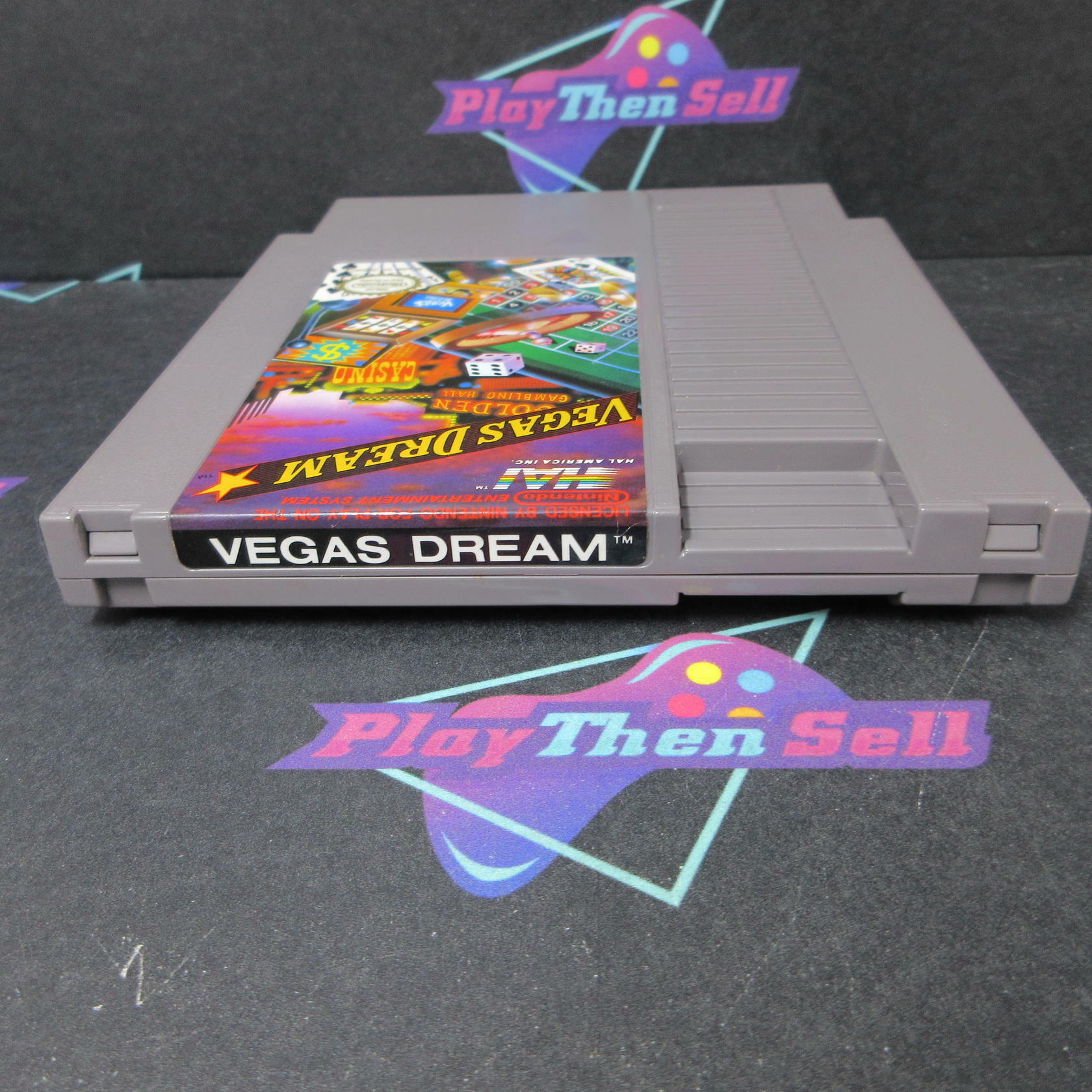 Vegas Dream Nintendo NES Cartridge Only Authentic / Tested - Very Good