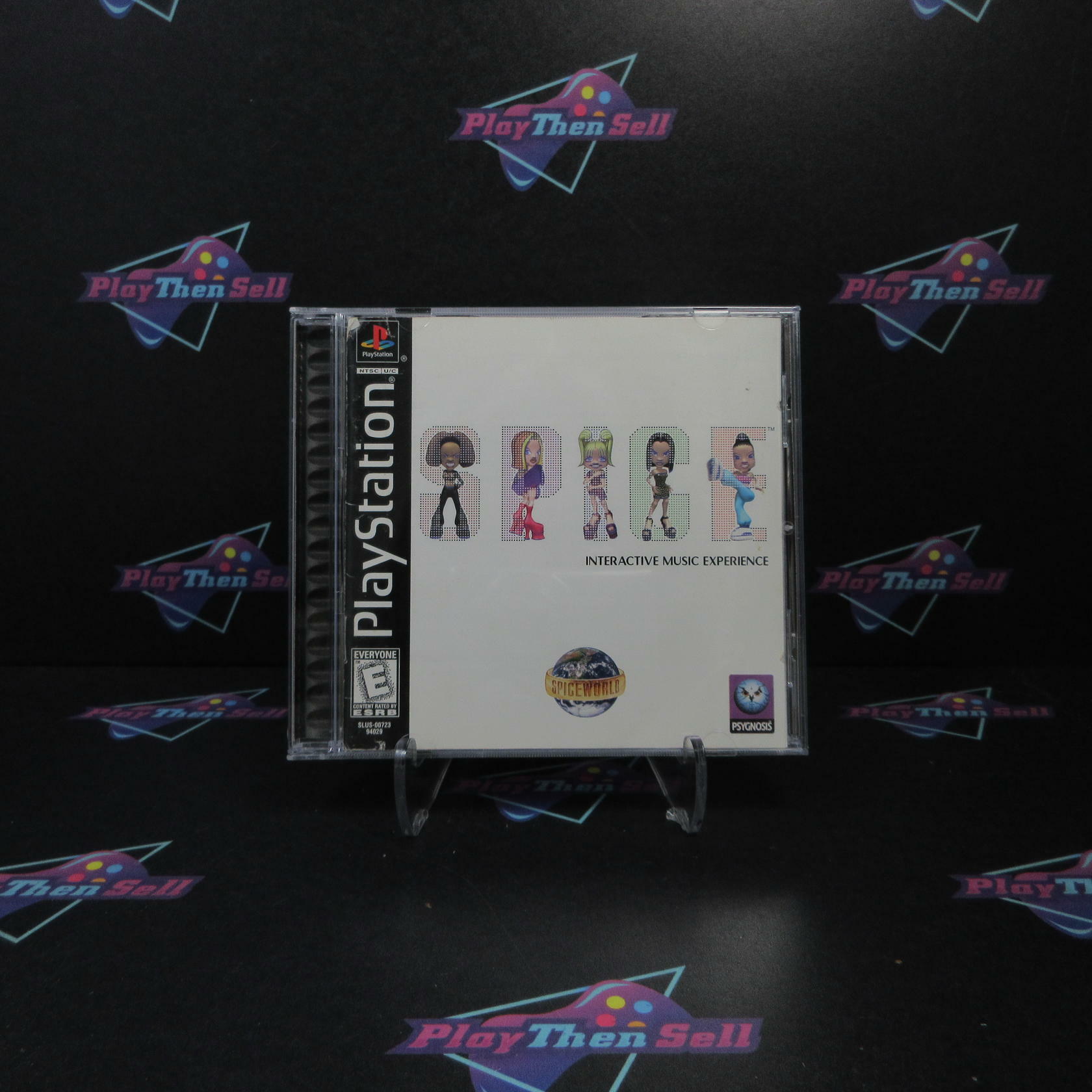Spice World + Reg Card PS1 PlayStation 1 MD Complete CIB - Very Good
