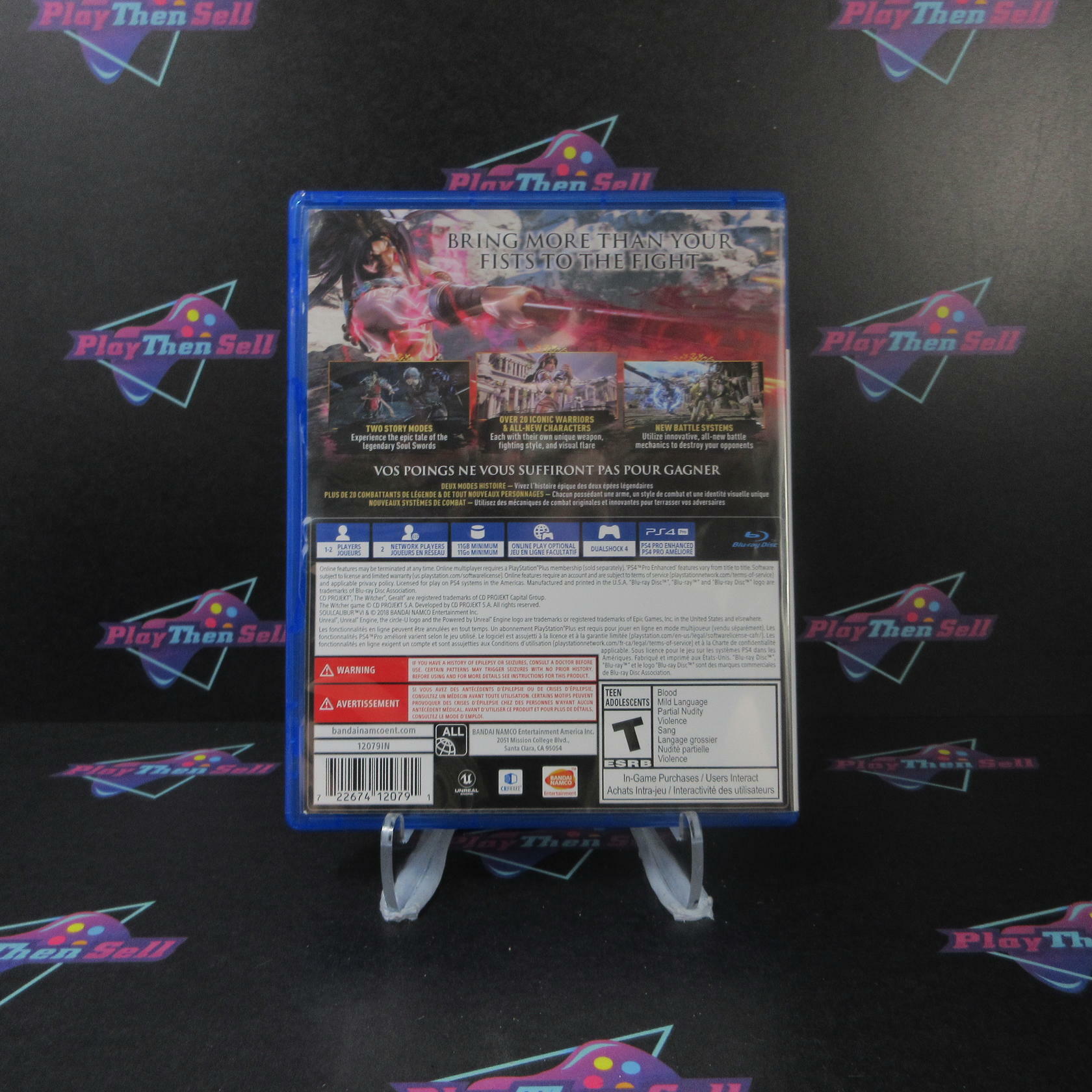 SoulCalibur VI PS4 PlayStation 4 - Like New