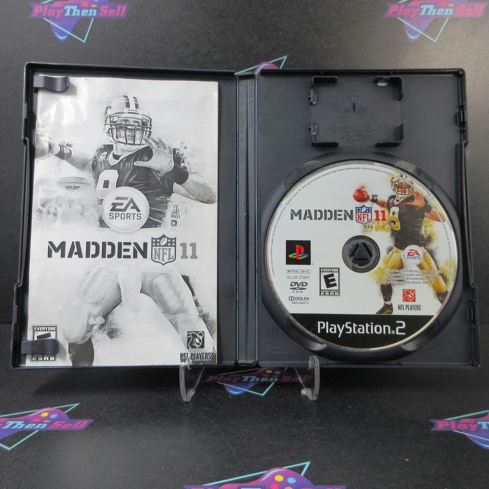 Madden NFL 11 PS2 PlayStation 2 AD Complete CIB - Very Good