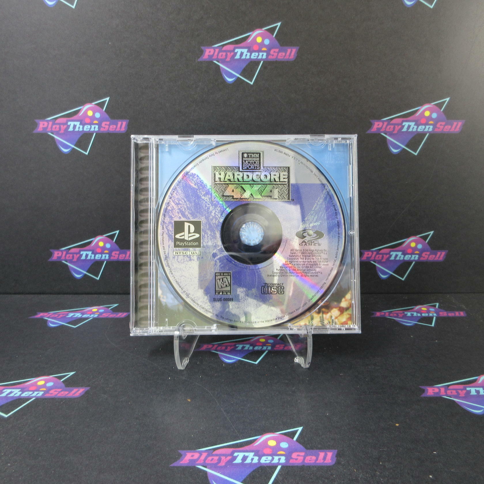 TNN Motorsports Hardcore 4x4 PS1 PlayStation 1 AD/NM - Very Good