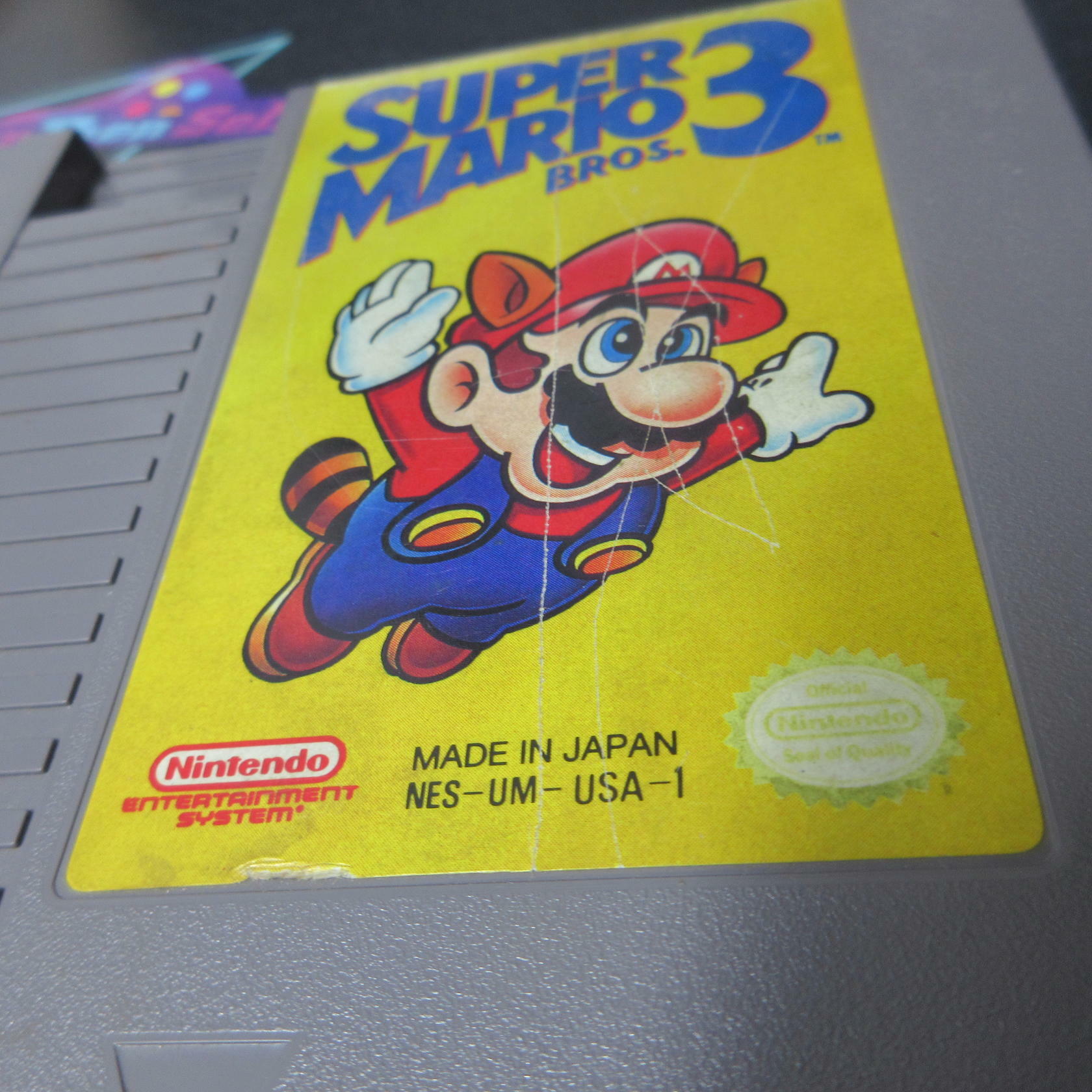 Super Mario Bros 3 NES Cartridge Only AD Authentic / Tested - Very Good