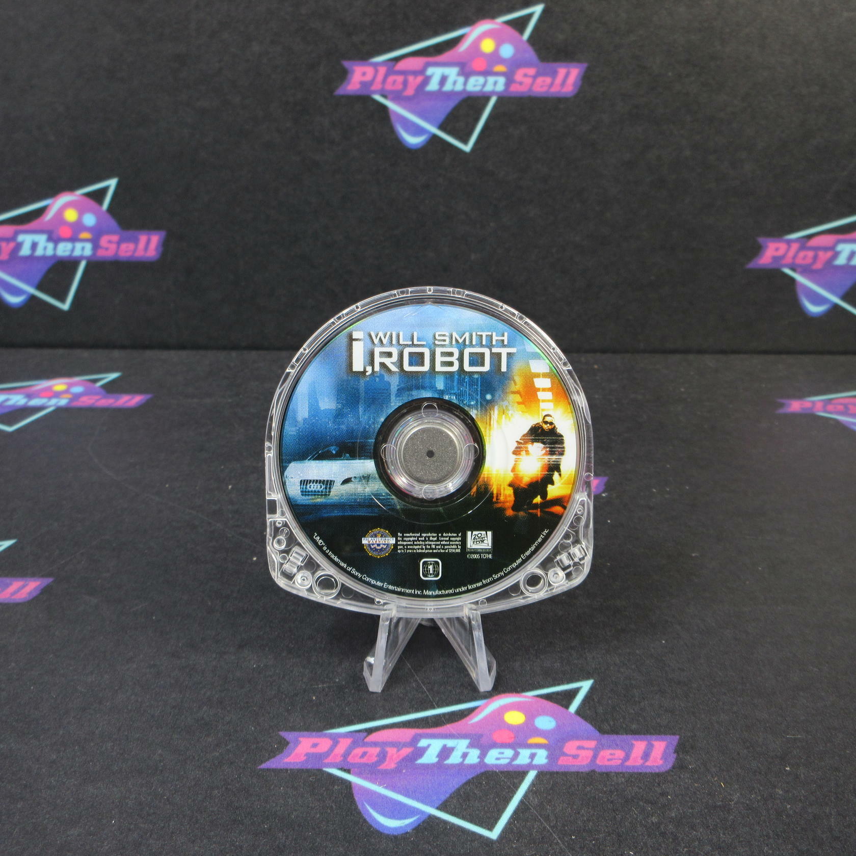 I, Robot Clear UMD Sony PSP Movie Disc Only - Good