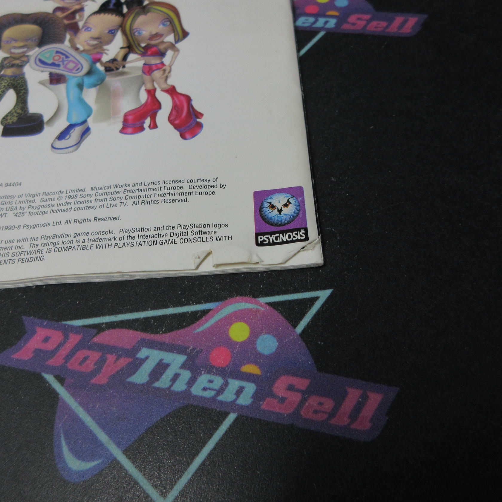 Spice World + Reg Card PS1 PlayStation 1 MD Complete CIB - Very Good