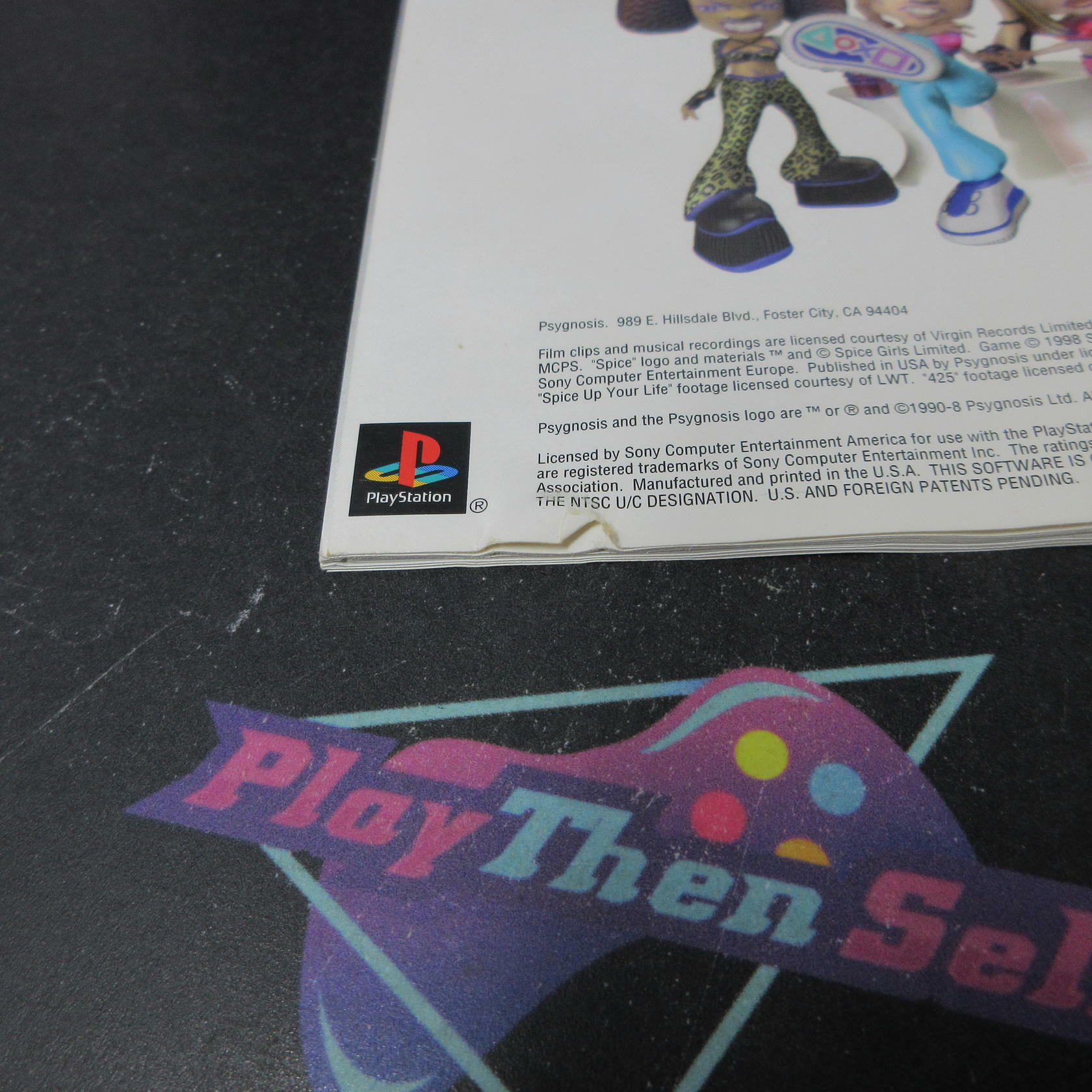 Spice World + Reg Card PS1 PlayStation 1 MD Complete CIB - Very Good
