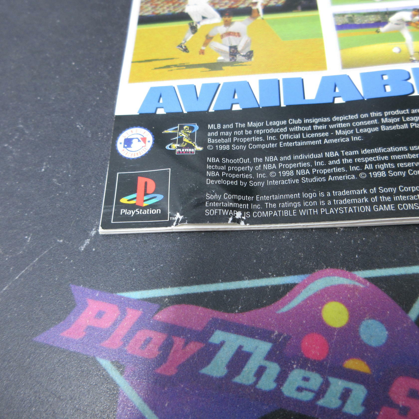NBA ShootOut 98 PS1 PlaySation 1 MD Complete CIB - Very Good