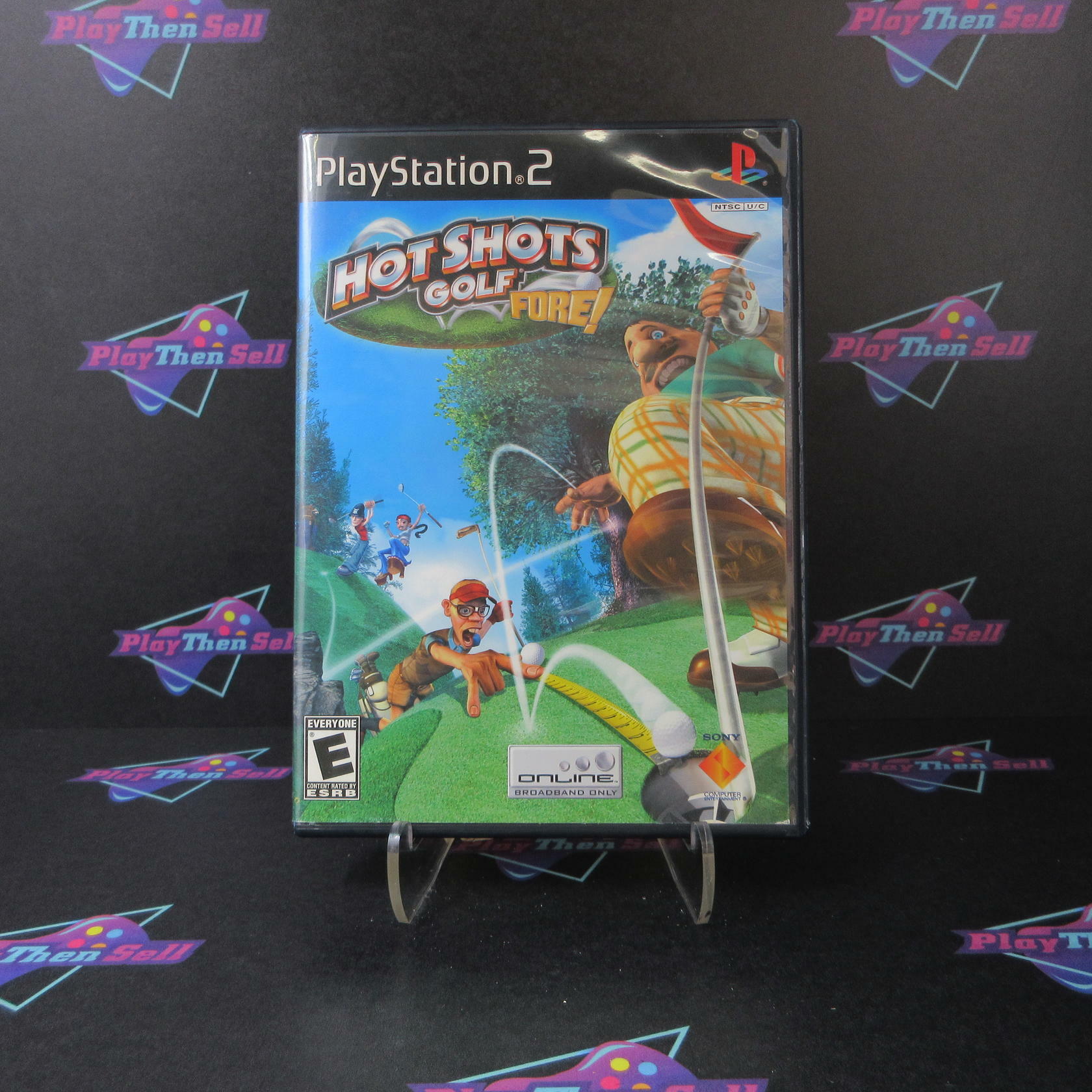 Hot Shots Golf Fore - PS2 PlayStation 2 - Like New