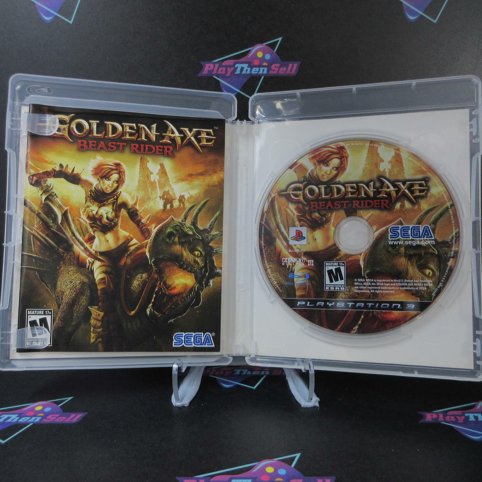 Golden Axe Beast Rider PS3 Playstation 3 - Like New