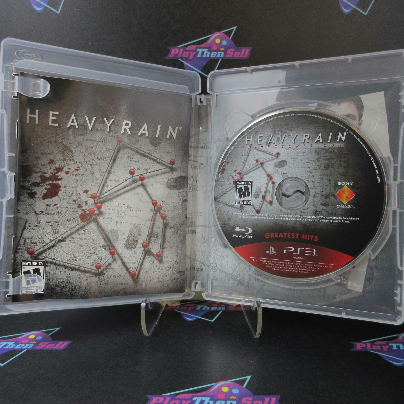Heavy Rain Director's Cut PS3 PlayStation 3 GH - Like New