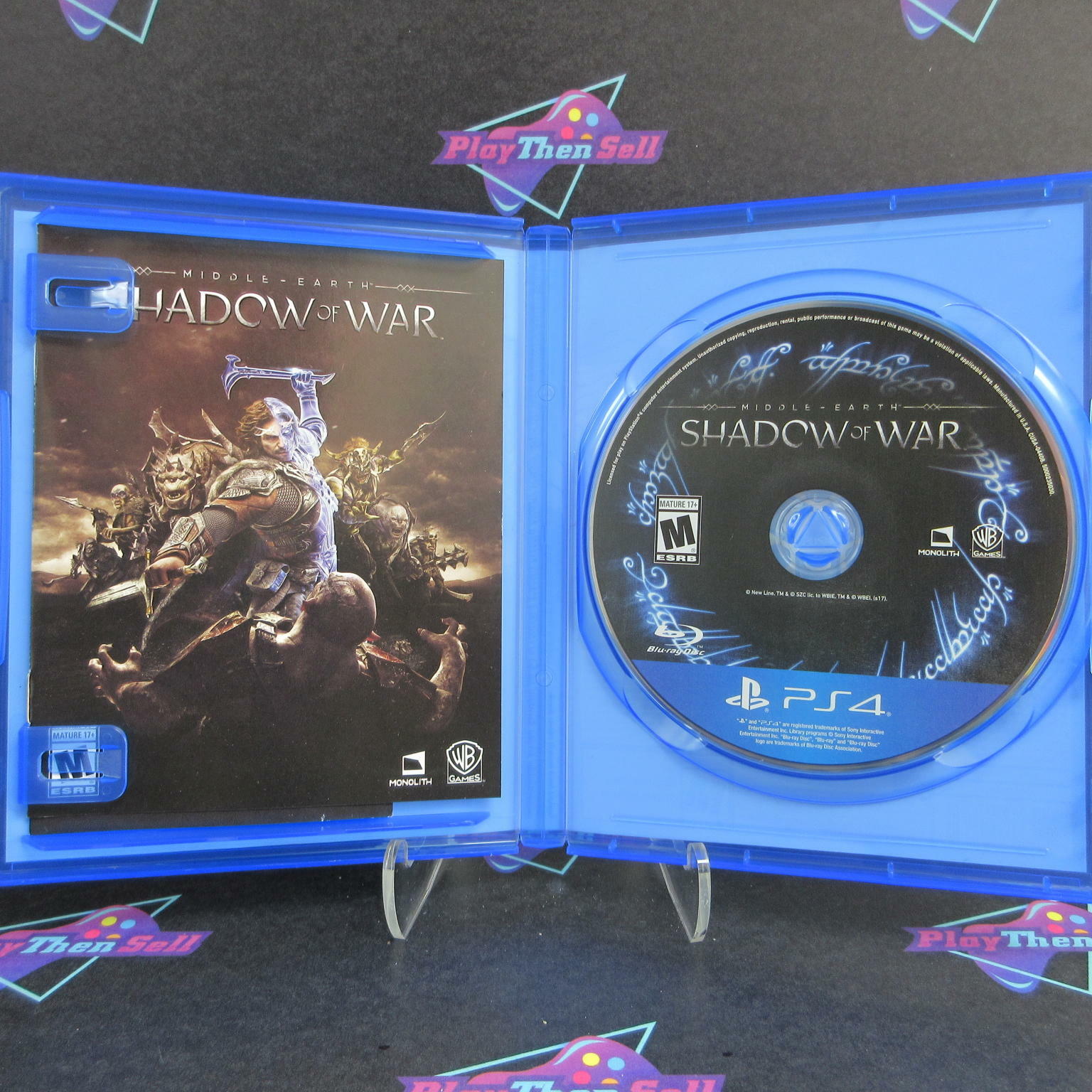 Middle Earth Shadow of War PS4 PlayStation 4 - Like New