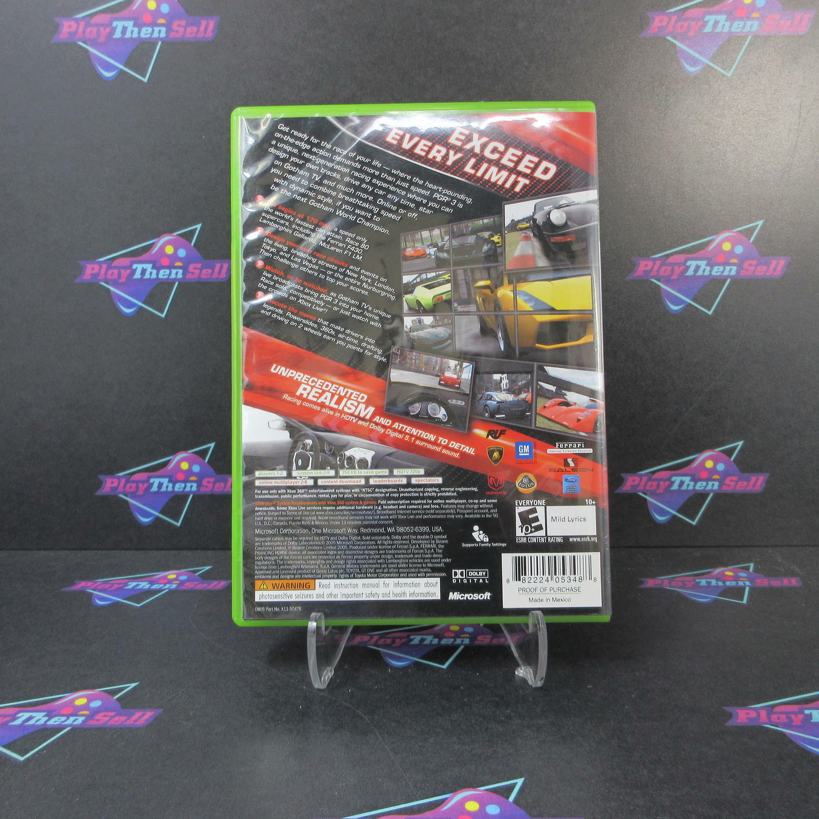 Project Gotham Racing 3 Xbox 360 MD Complete CIB - Very Good