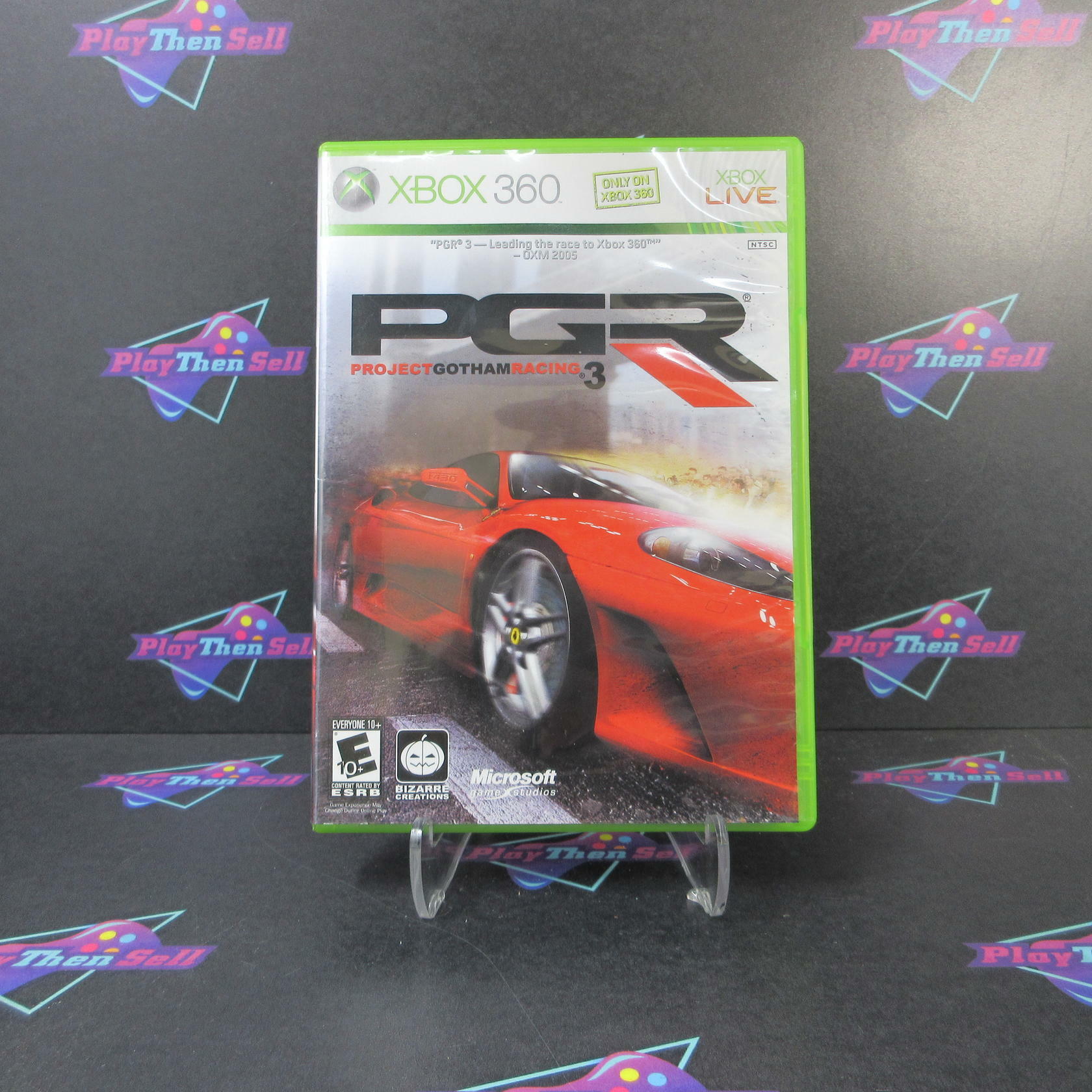 Project Gotham Racing 3 Xbox 360 MD Complete CIB - Very Good