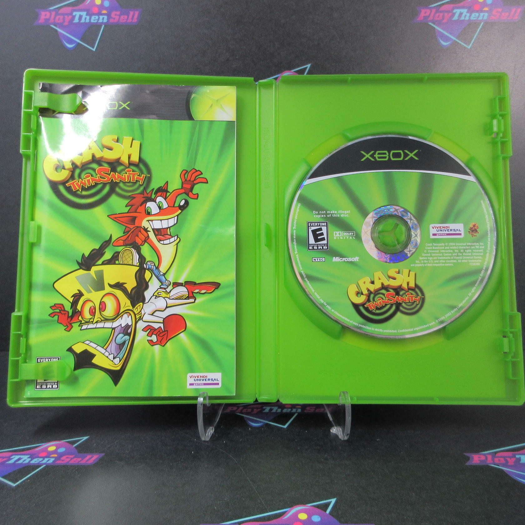 Crash Twinsanity Xbox AD/MD Complete CIB - Very Good