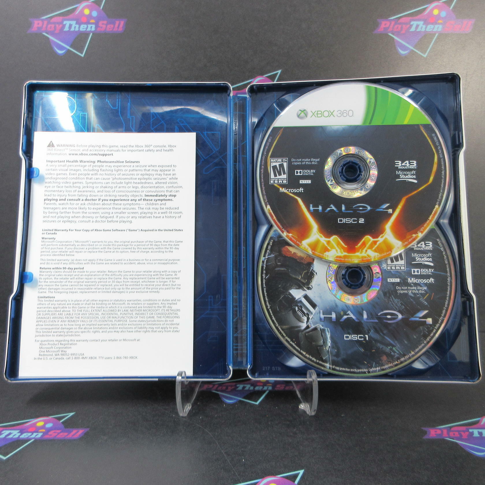 Halo 4 Limited Edition Xbox 360 + Sleeve - Like New