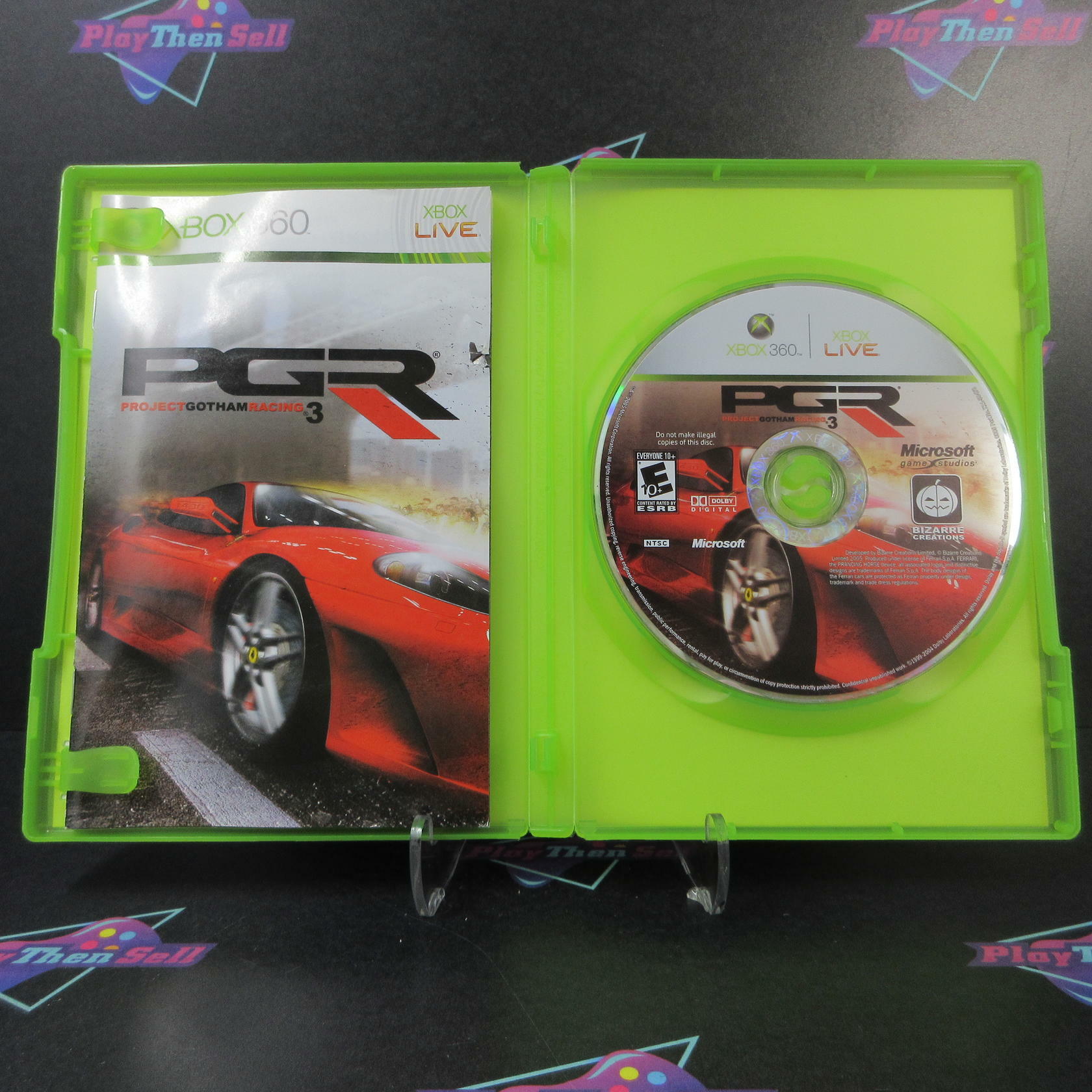 Project Gotham Racing 3 Xbox 360 MD Complete CIB - Very Good