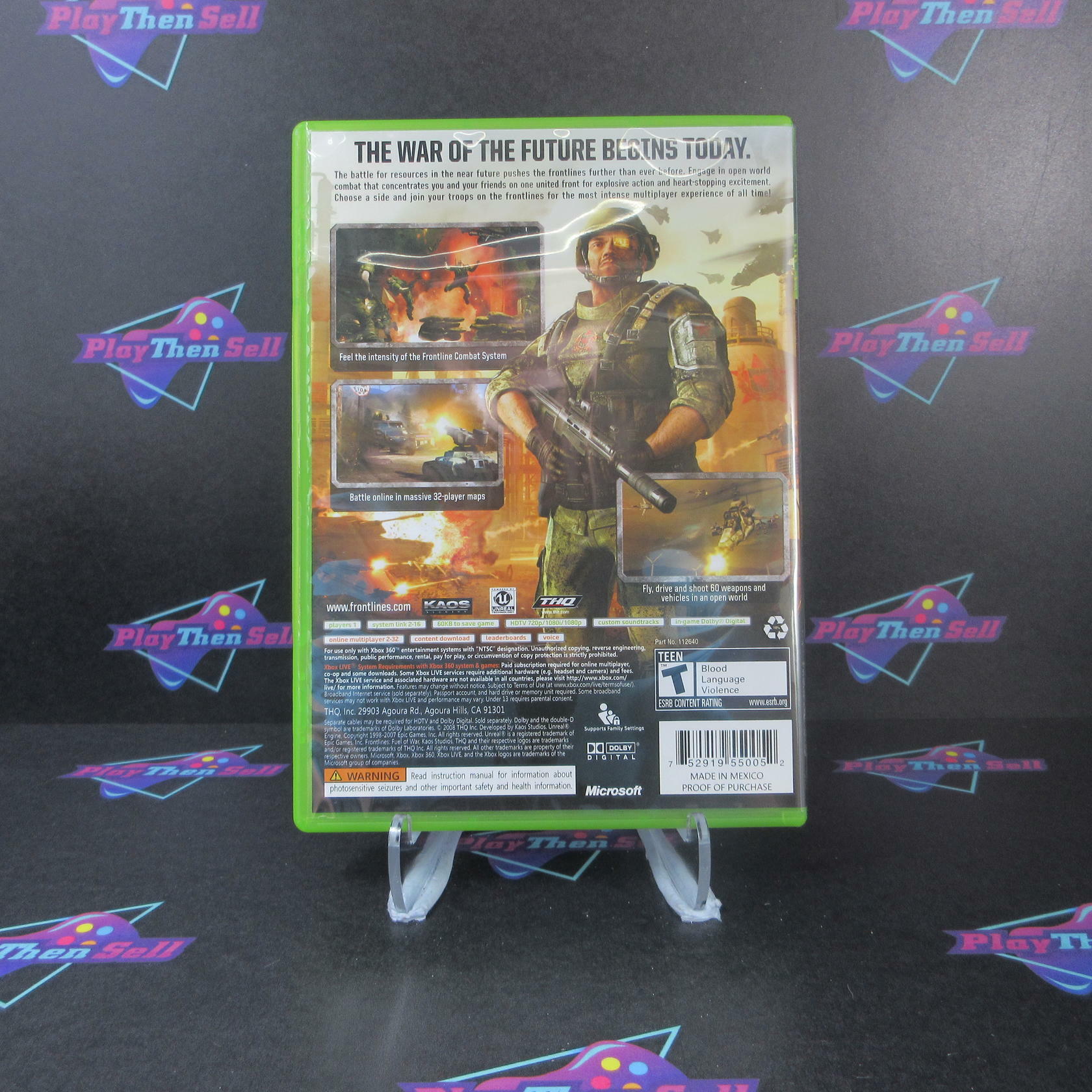Frontlines Fuel of War Xbox 360 - Like New
