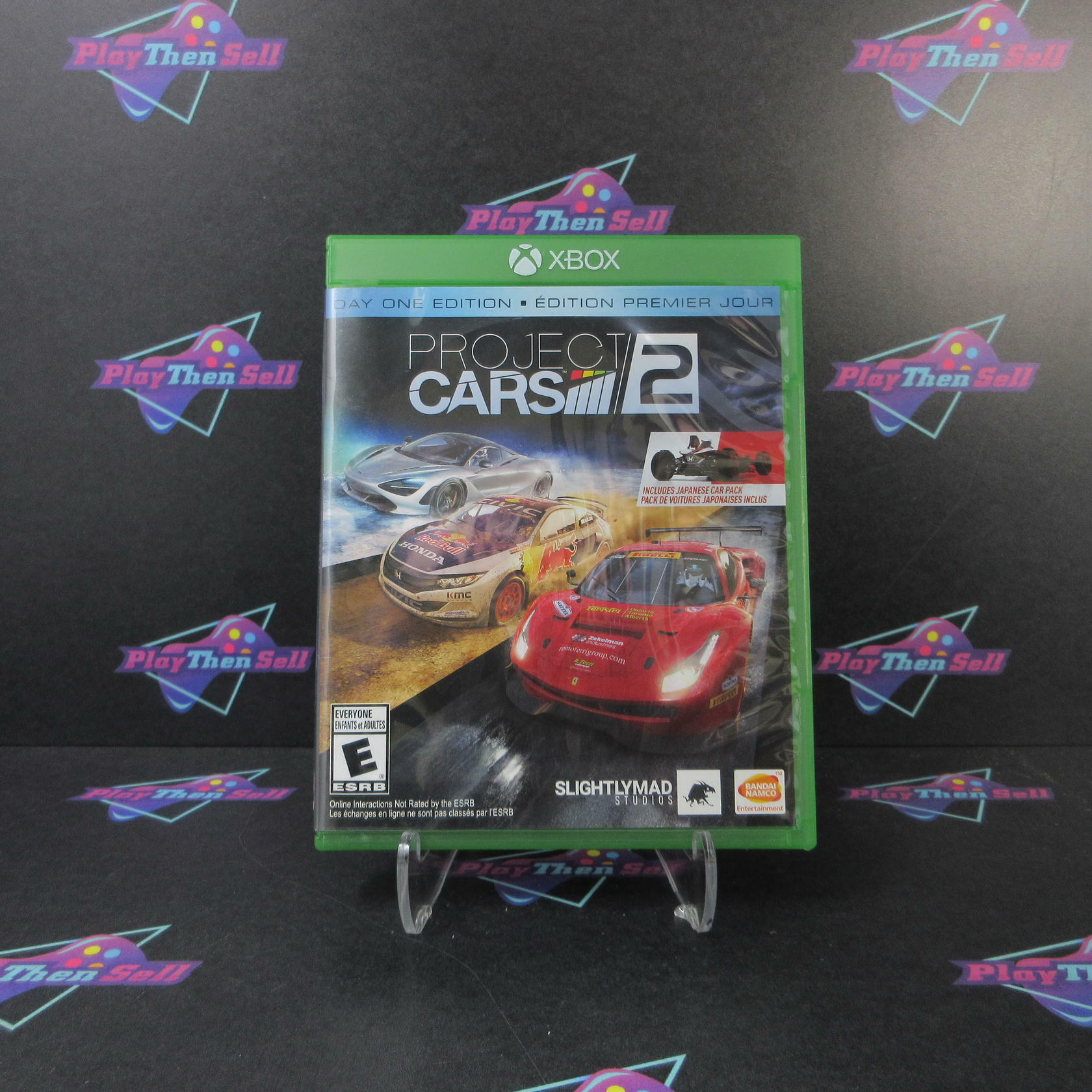 Project Cars 2 Day One Edition Xbox One AD Complete CIB - Very Good