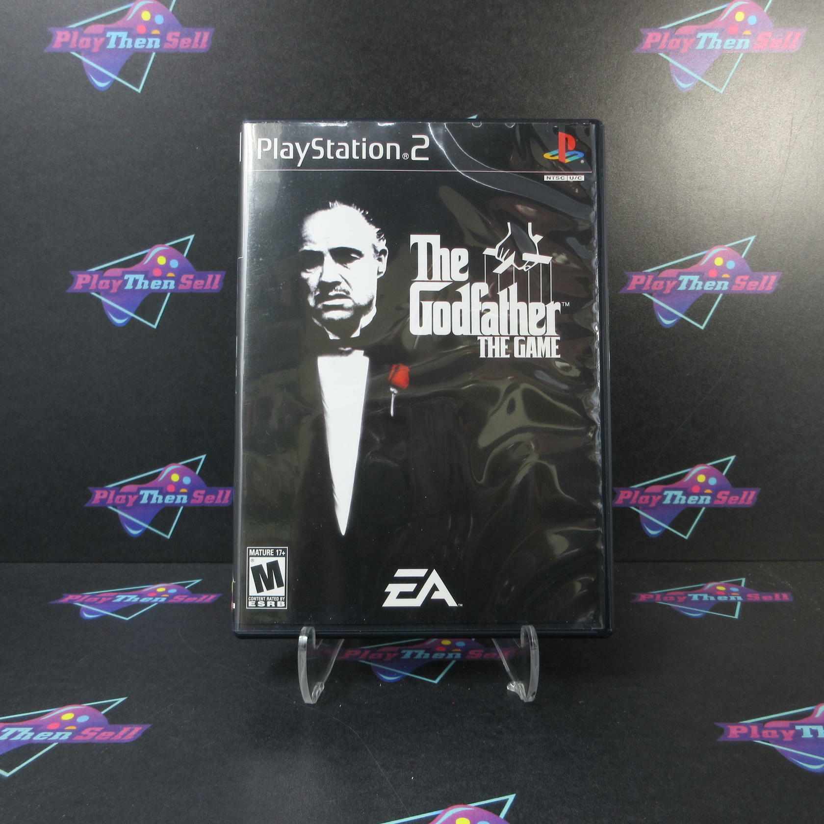 Godfather PS2 PlayStation 2 AD + Map Complete CIB - Very Good