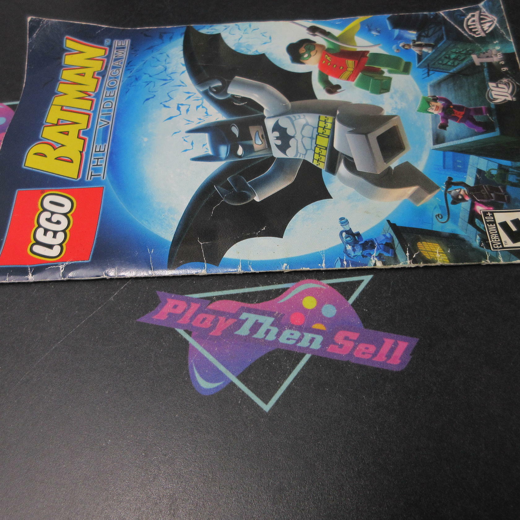 LEGO Batman PS2 PlayStation 2 AD/MD Complete CIB - Very Good