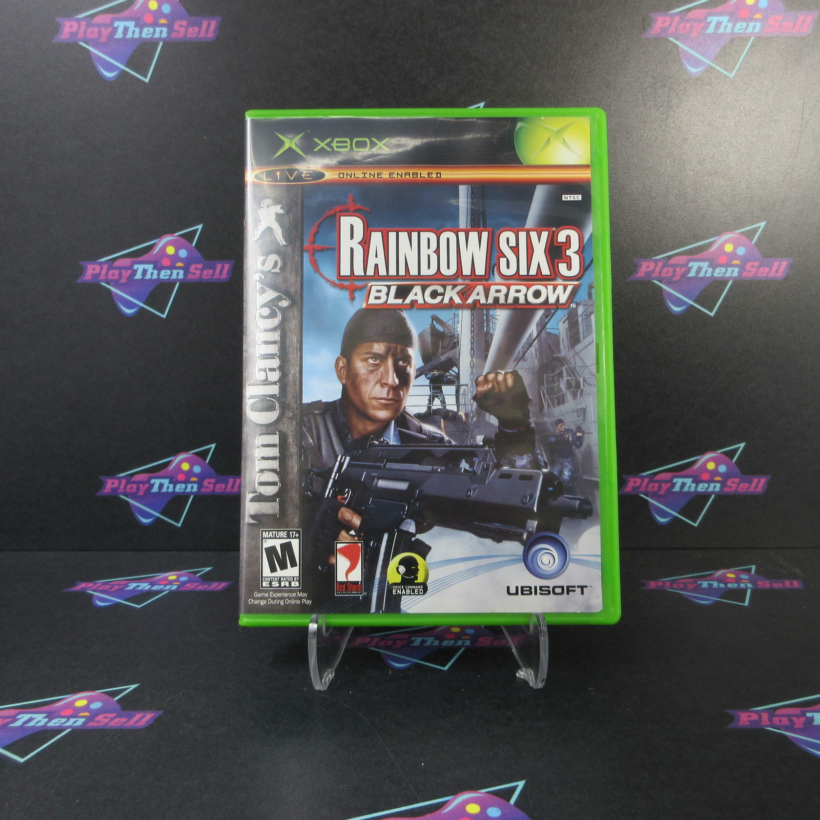 Rainbow Six 3 Black Arrow Xbox + Reg Card - Like New