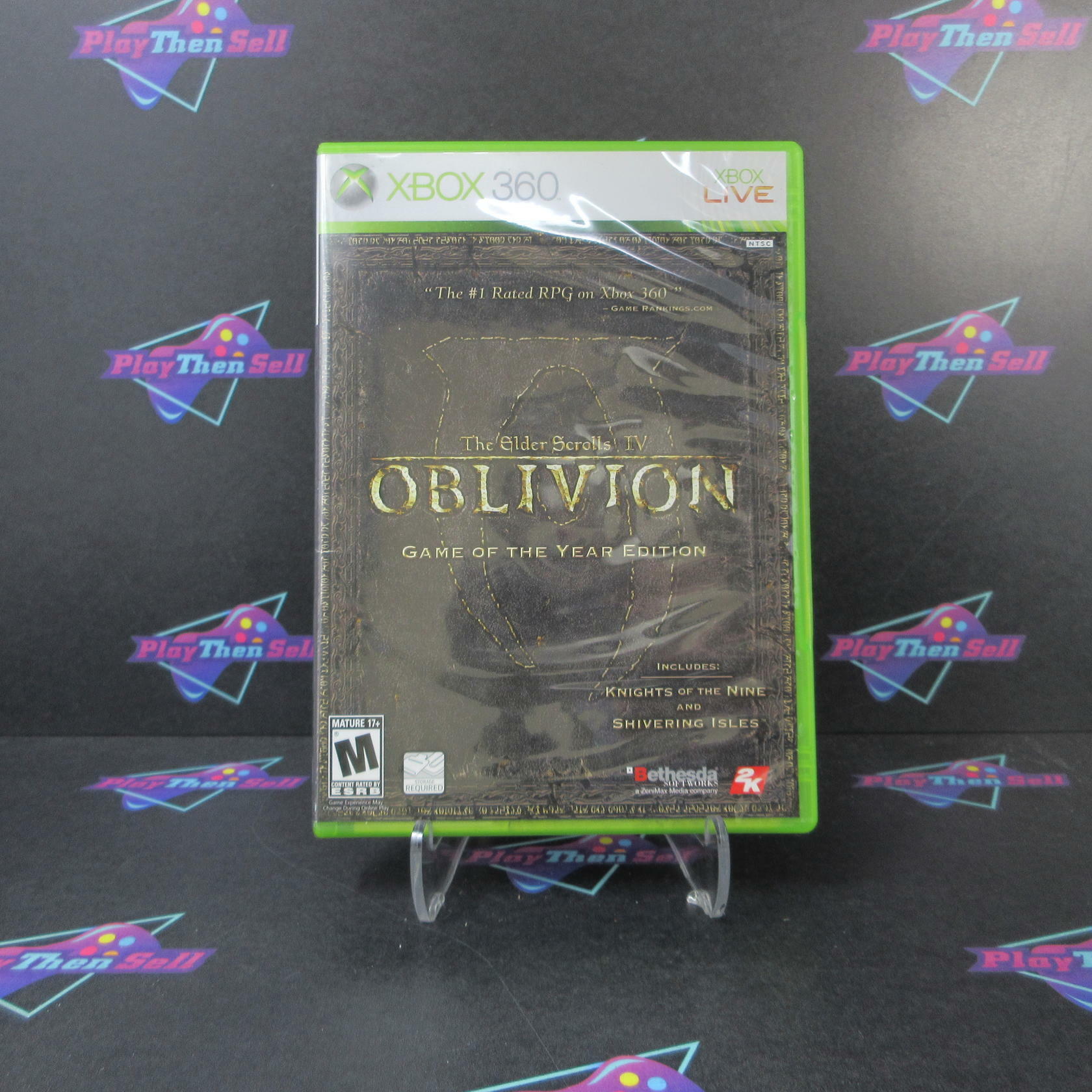 The Elder Scrolls IV Oblivion GOTY Edition Xbox 360 MD - Very Good