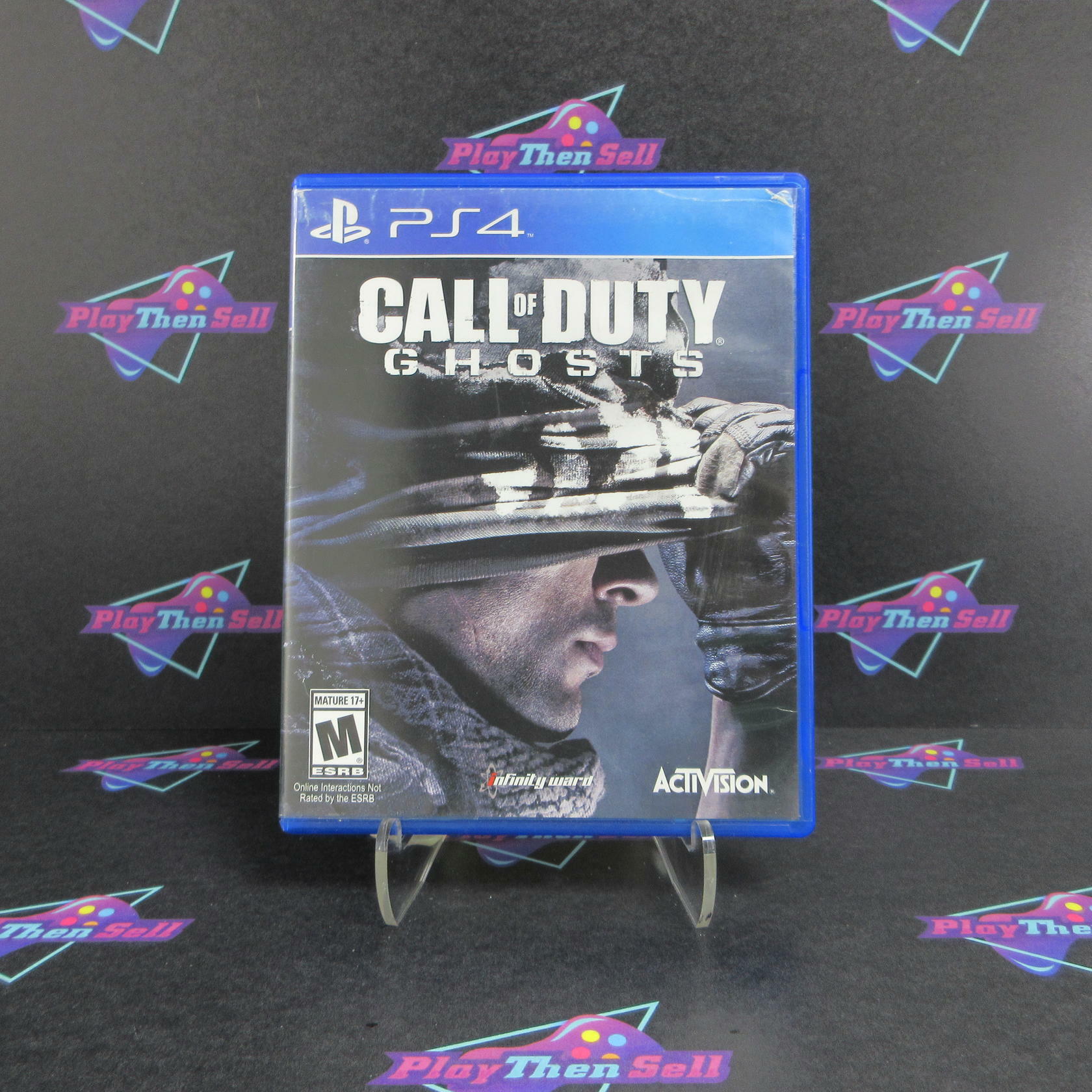 Call of Duty Ghosts PS4 PlayStation 4 AD Complete CIB - Very Good