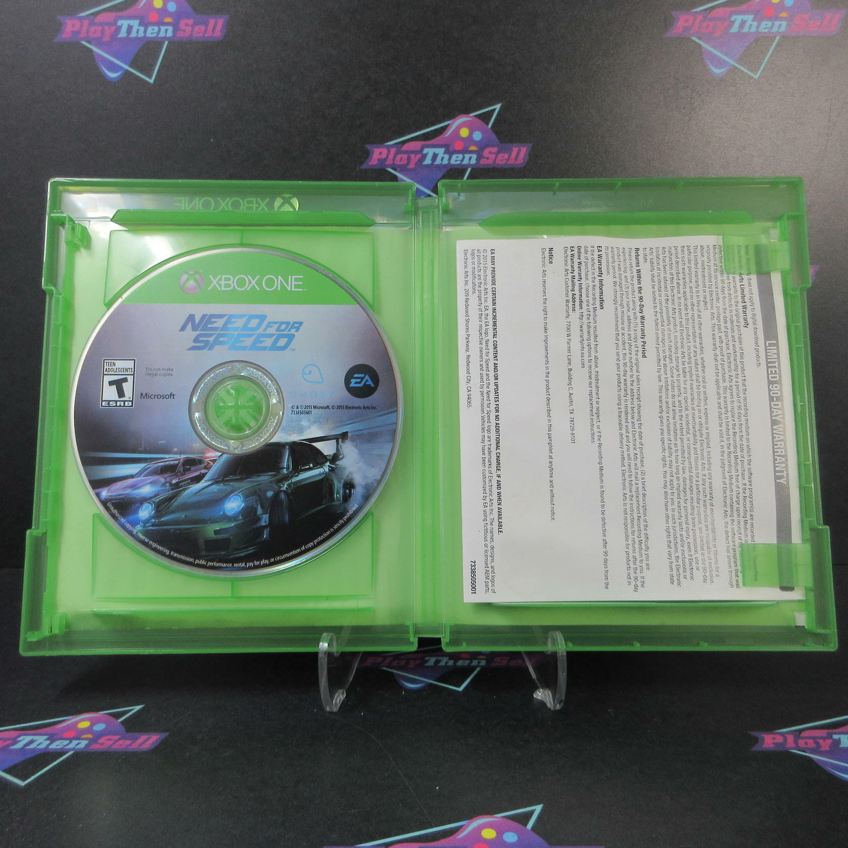 Need for Speed Xbox One AD Complete CIB - Very Good