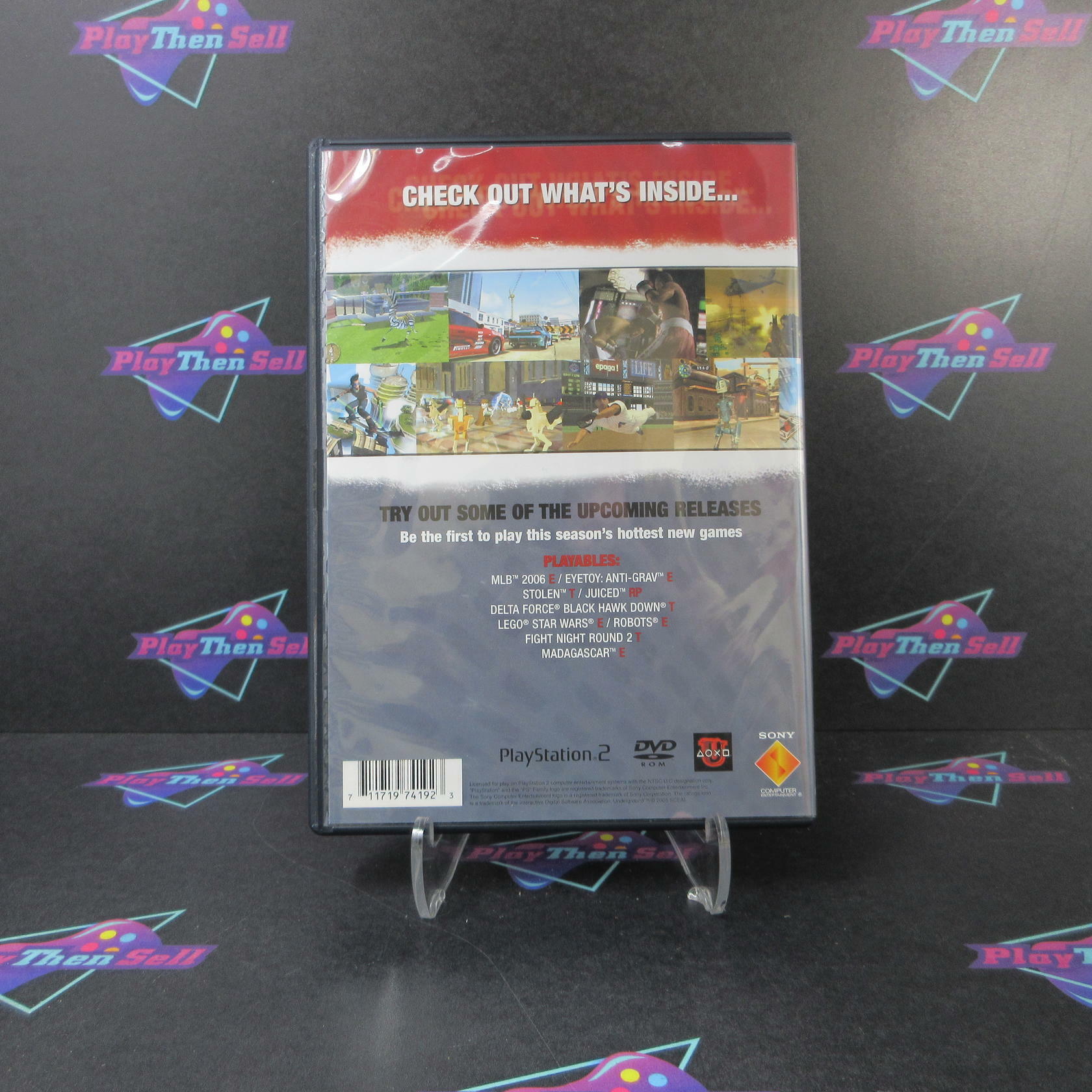 Jampack Demo Disc Volume 12 PS2 PlayStation 2 + Reg Card - Like New
