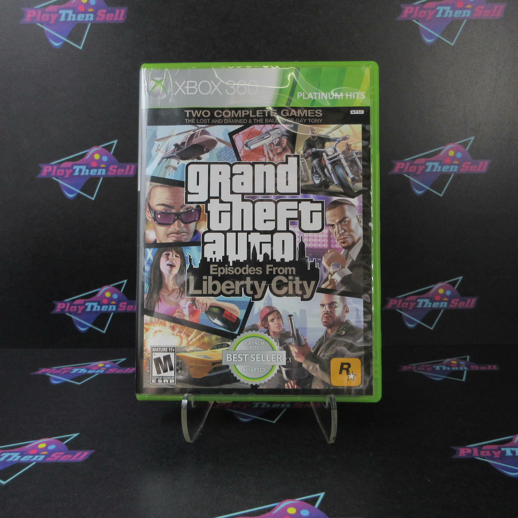 Grand Theft Auto Episodes From Liberty City PH Xbox 360 + Map - Like New