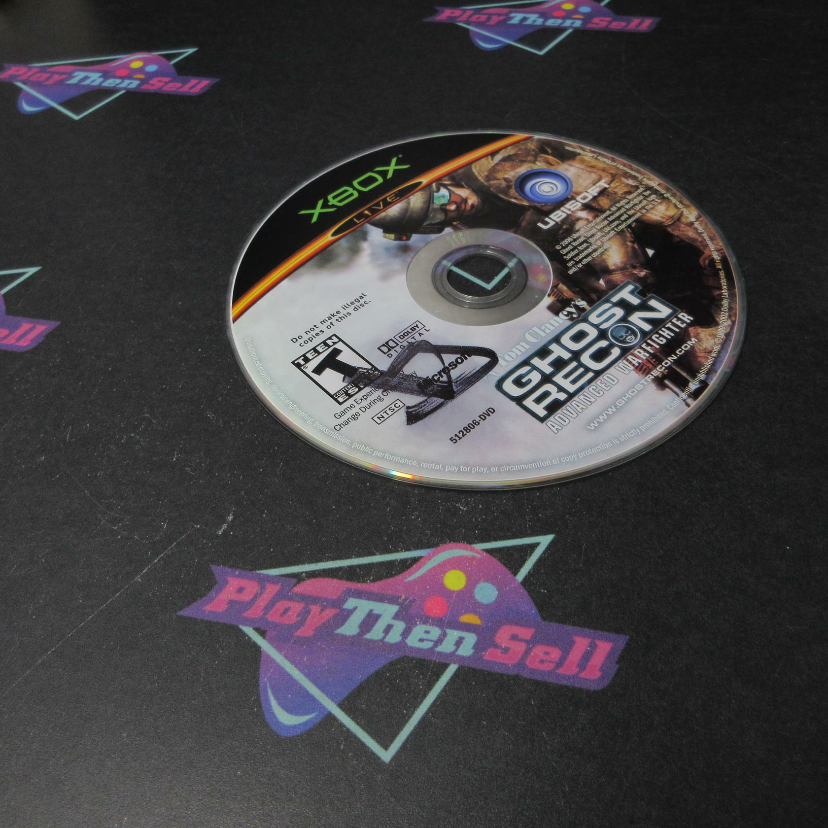 Tom Clancy's Ghost Recon Advanced Warfighter Xbox AD/DD Complete CIB - Very Good